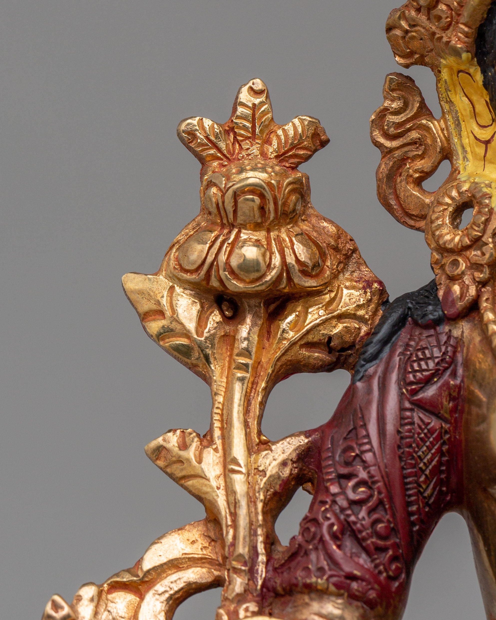 Sacred Traditional Green Tara Statue | Tibetan Buddhist Deity