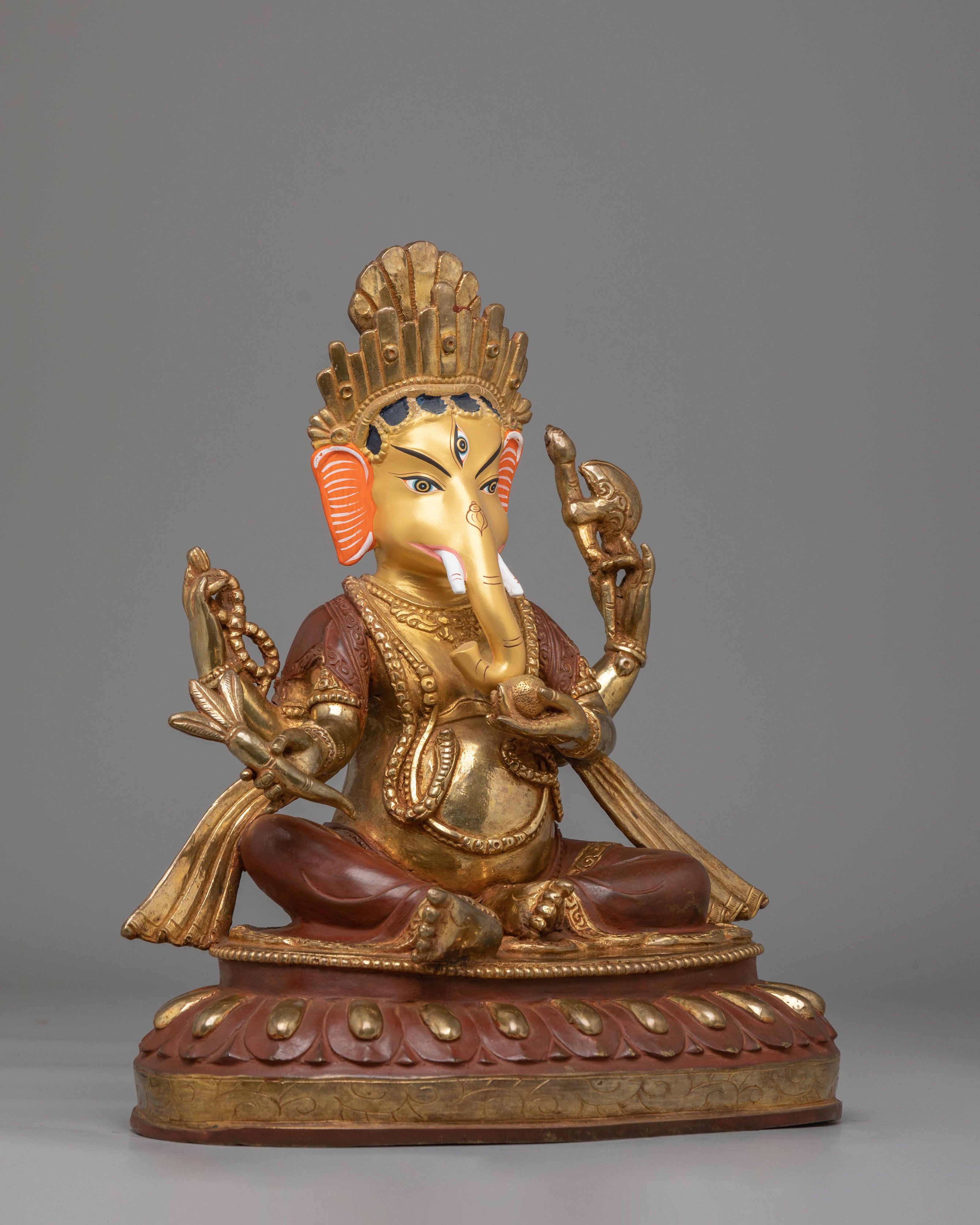 Himalayan Ganesh Sculpture | Spiritual Home Decor