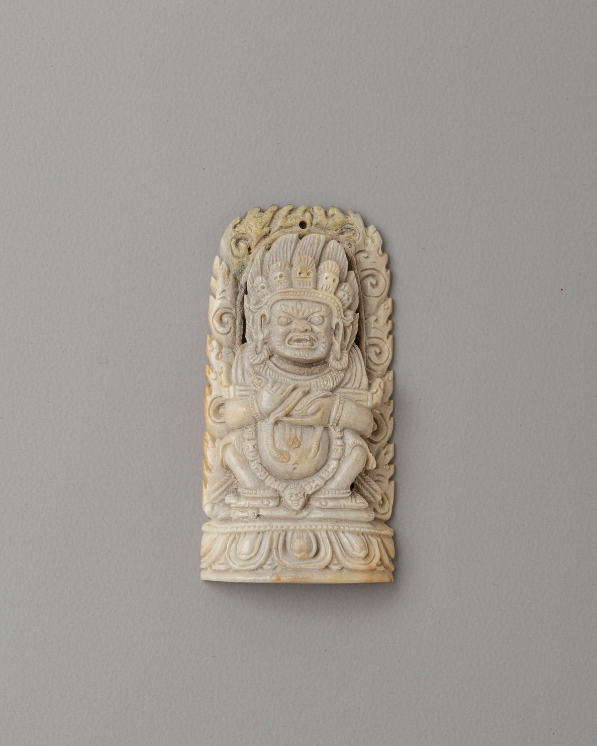 Sakya Mahakala Locket Set | Spiritual Protection Jewelry
