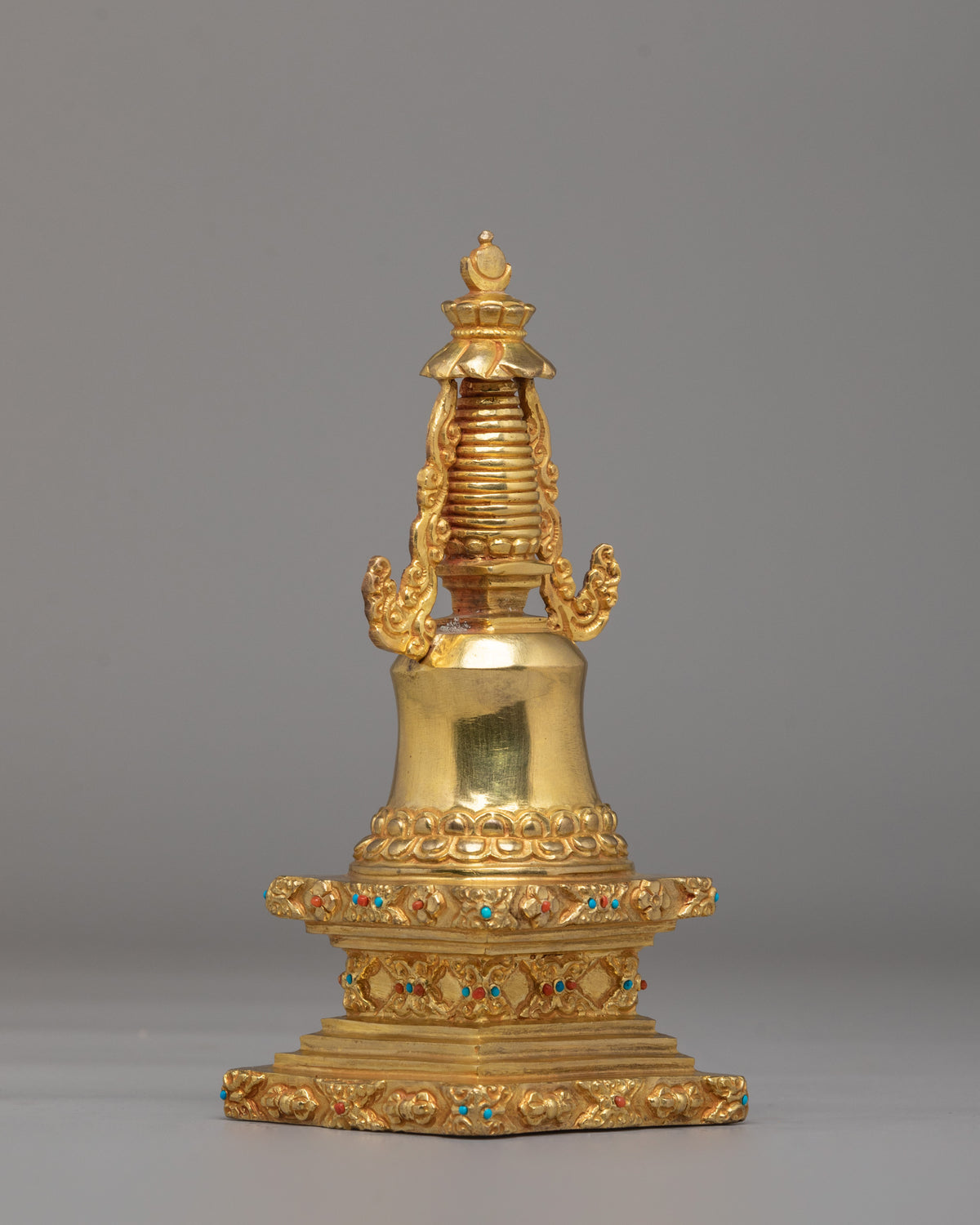 Spiritual Parinirvana Stupa | Buddhist Shrine Decor