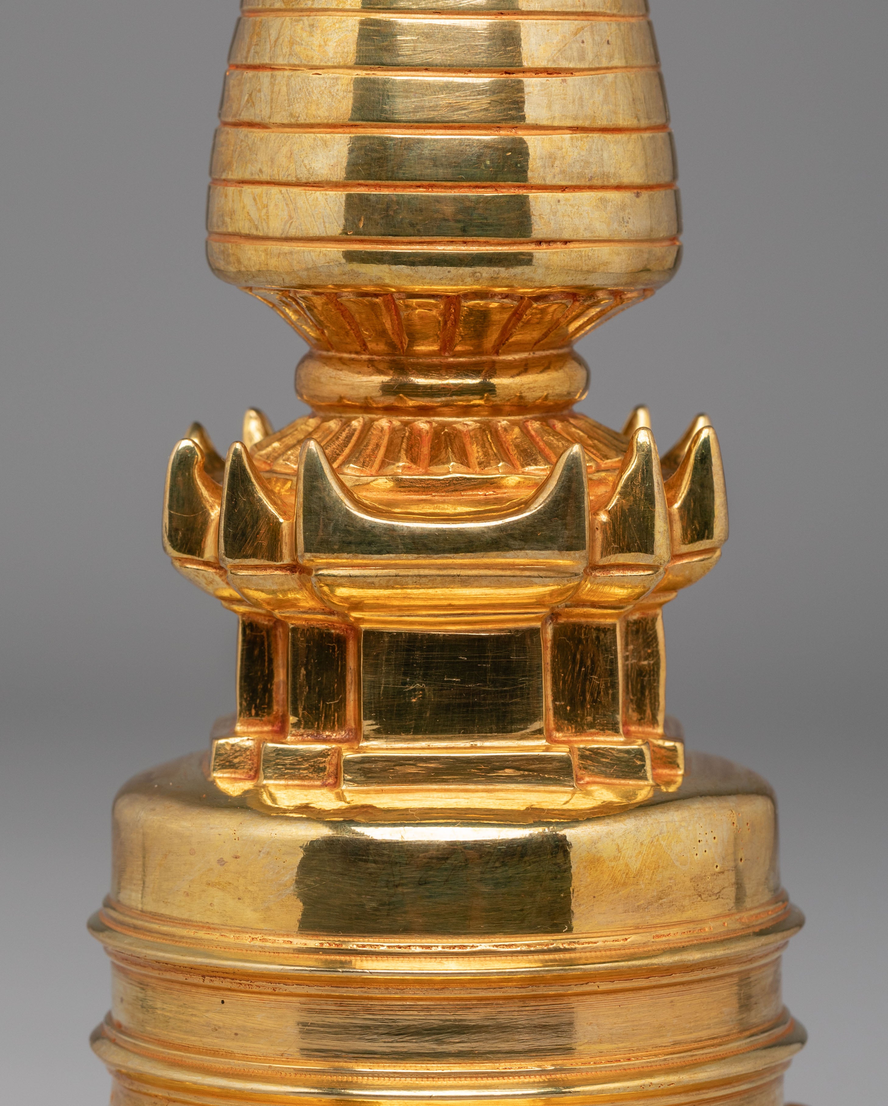 Traditional Tibetan kadampa Altar Stupa | Buddhist Altar Art