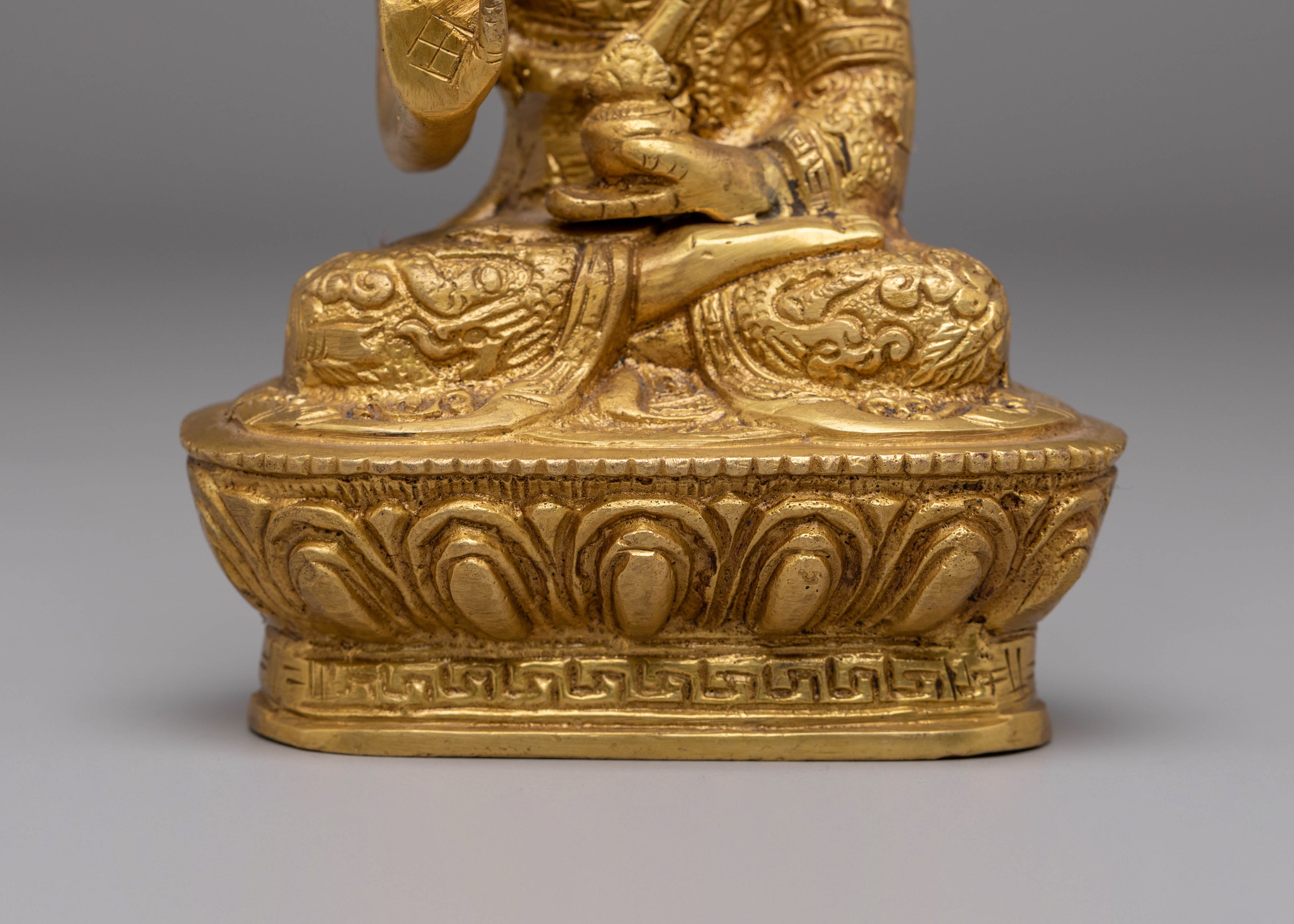 Handmade Amogasiddhi Buddha Statue | Symbol of Fearlessness and Enlightened Action