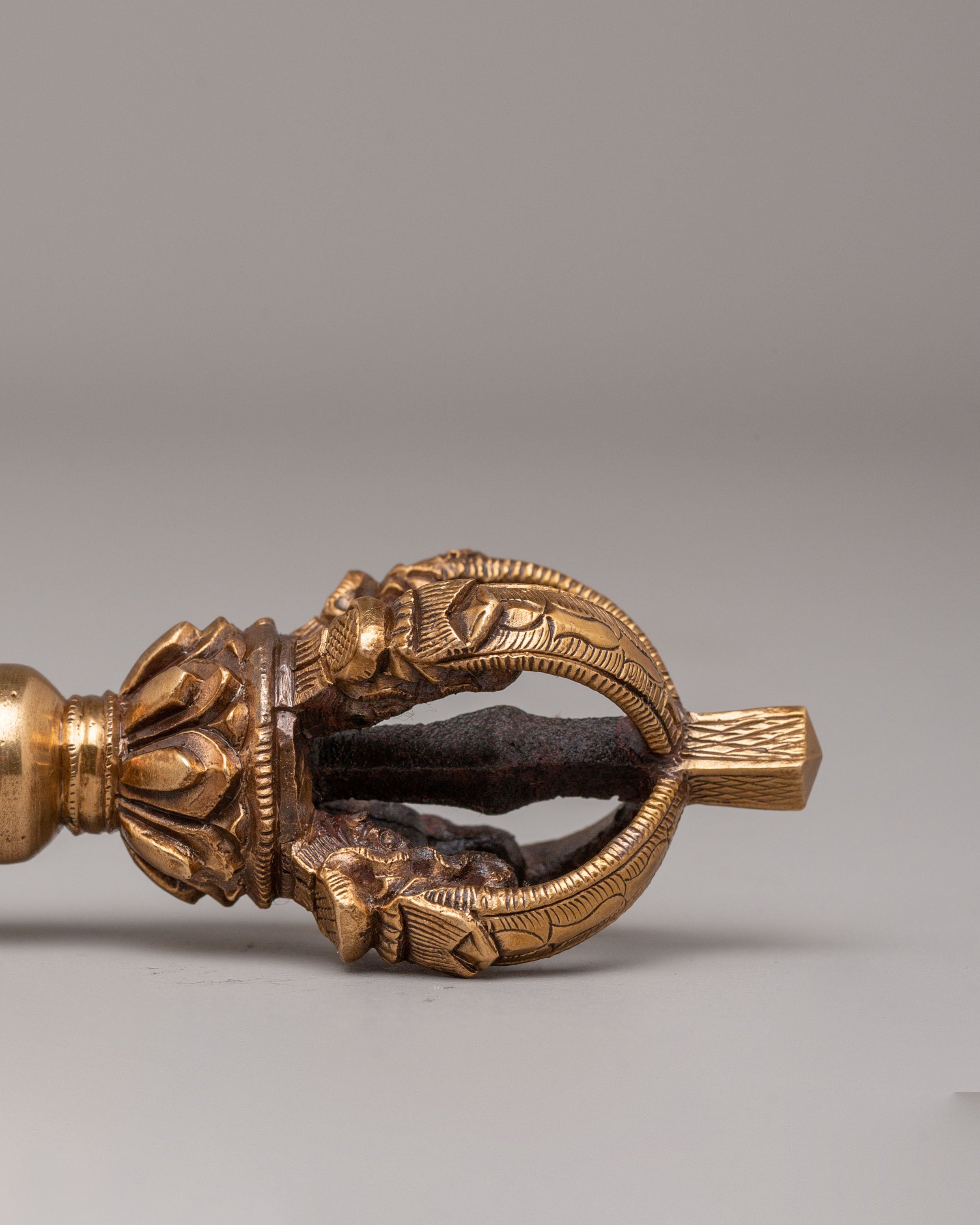 Buddhist Ritual Vajra and Bell Set | Spiritual Practice Tools for Meditation and Prayer