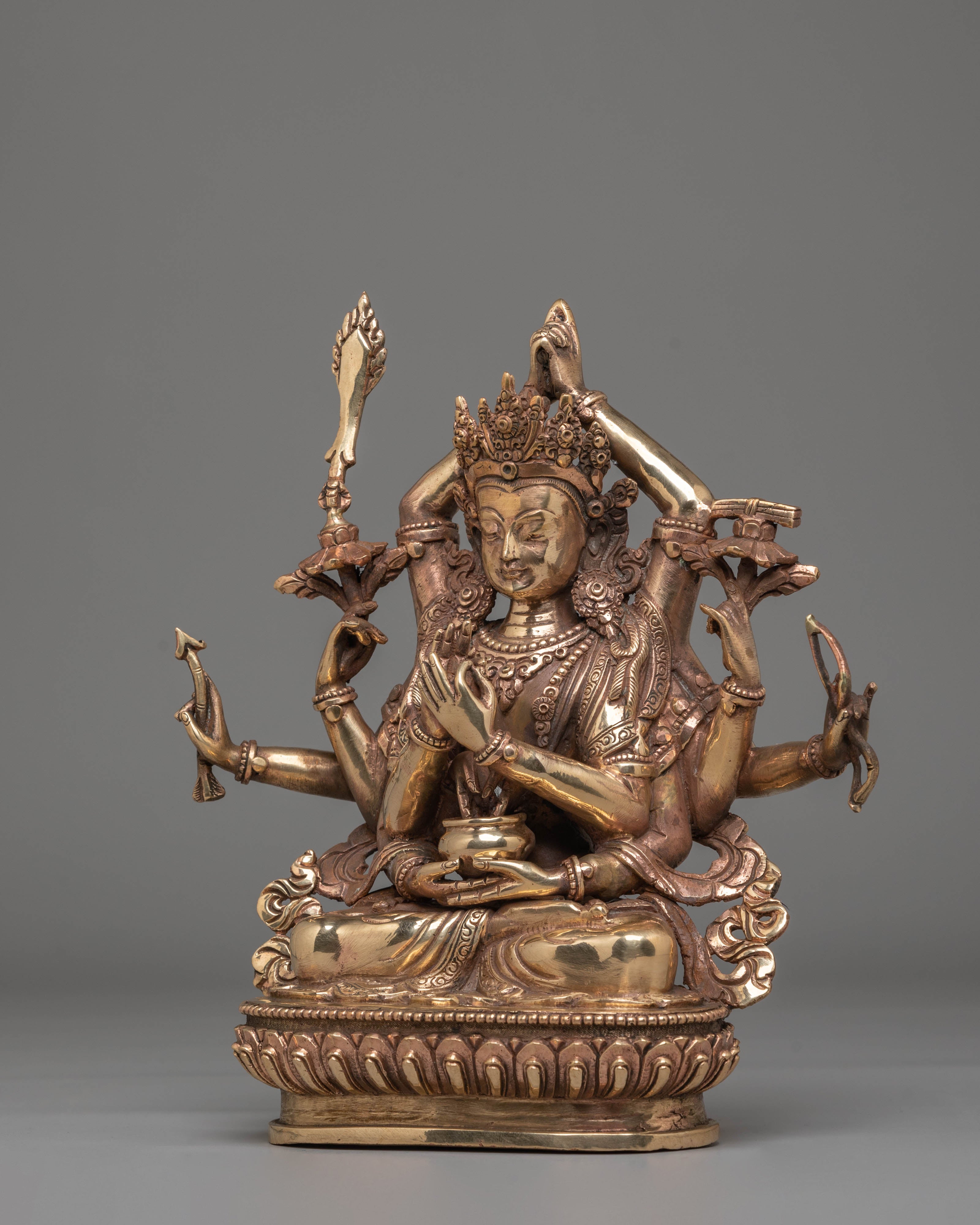 Handcrafted Namasangiti Statue |  Protector in Tibetan Buddhism for Altar