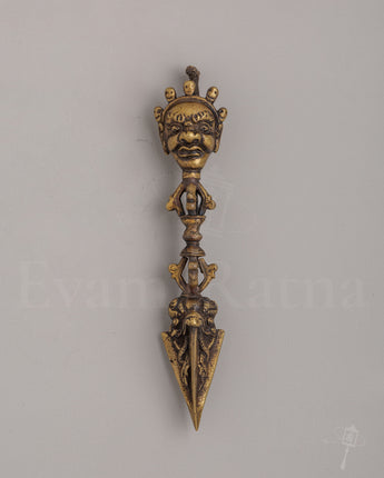 Handcrafted Buddhist Ritual Phurba