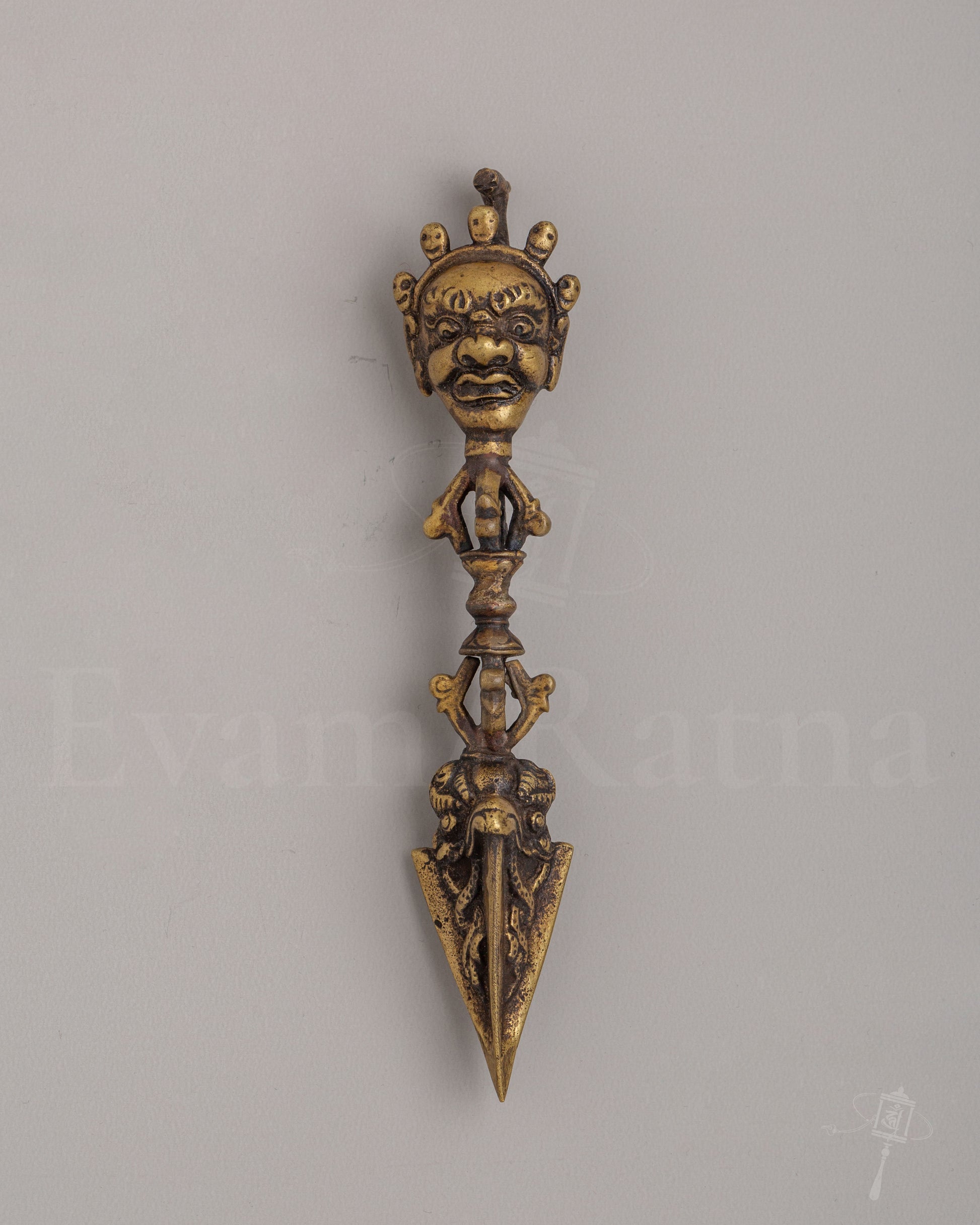 Handcrafted Buddhist Ritual Phurba