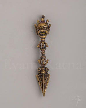 Handcrafted Buddhist Ritual Phurba