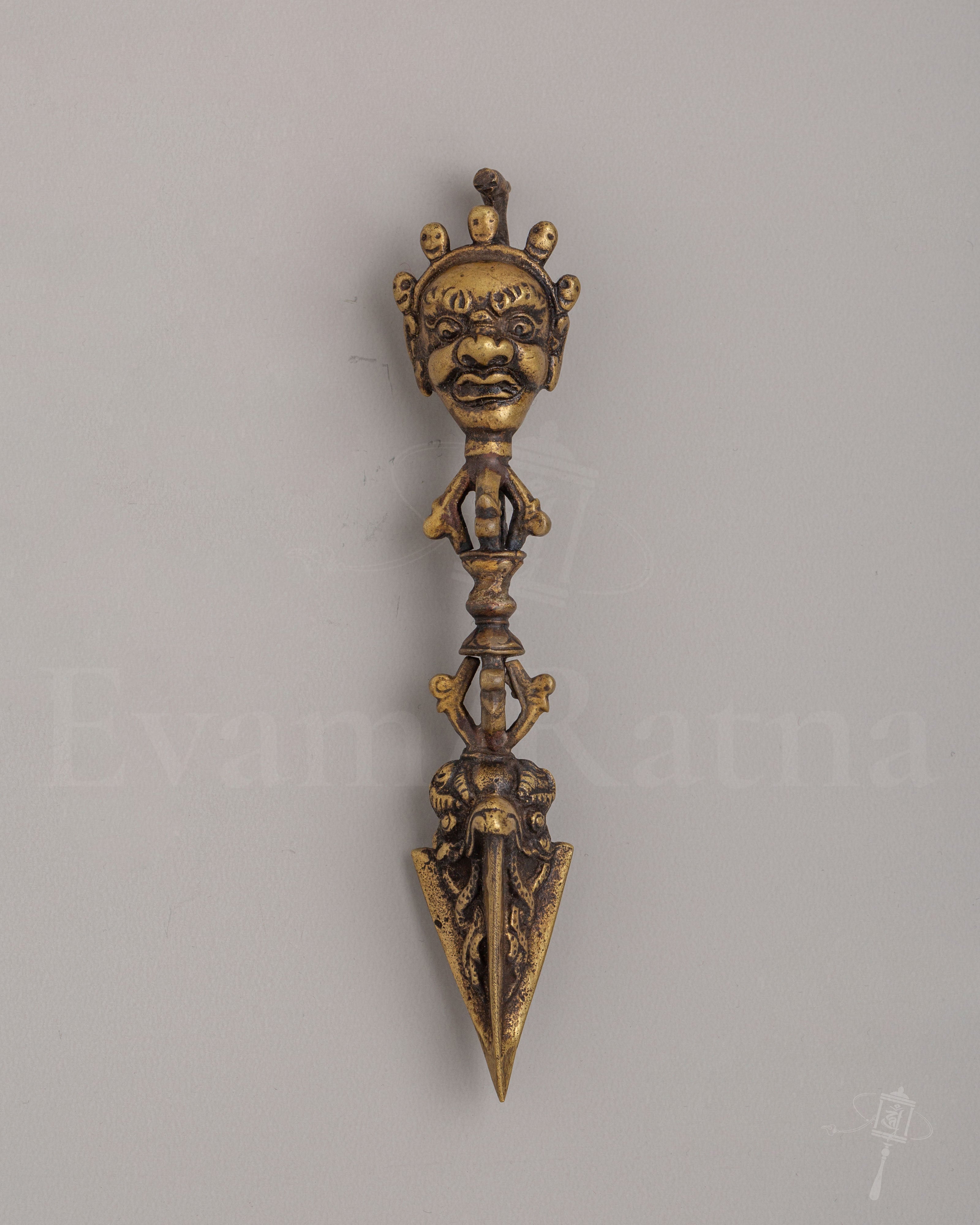 Handcrafted Buddhist Ritual Phurba