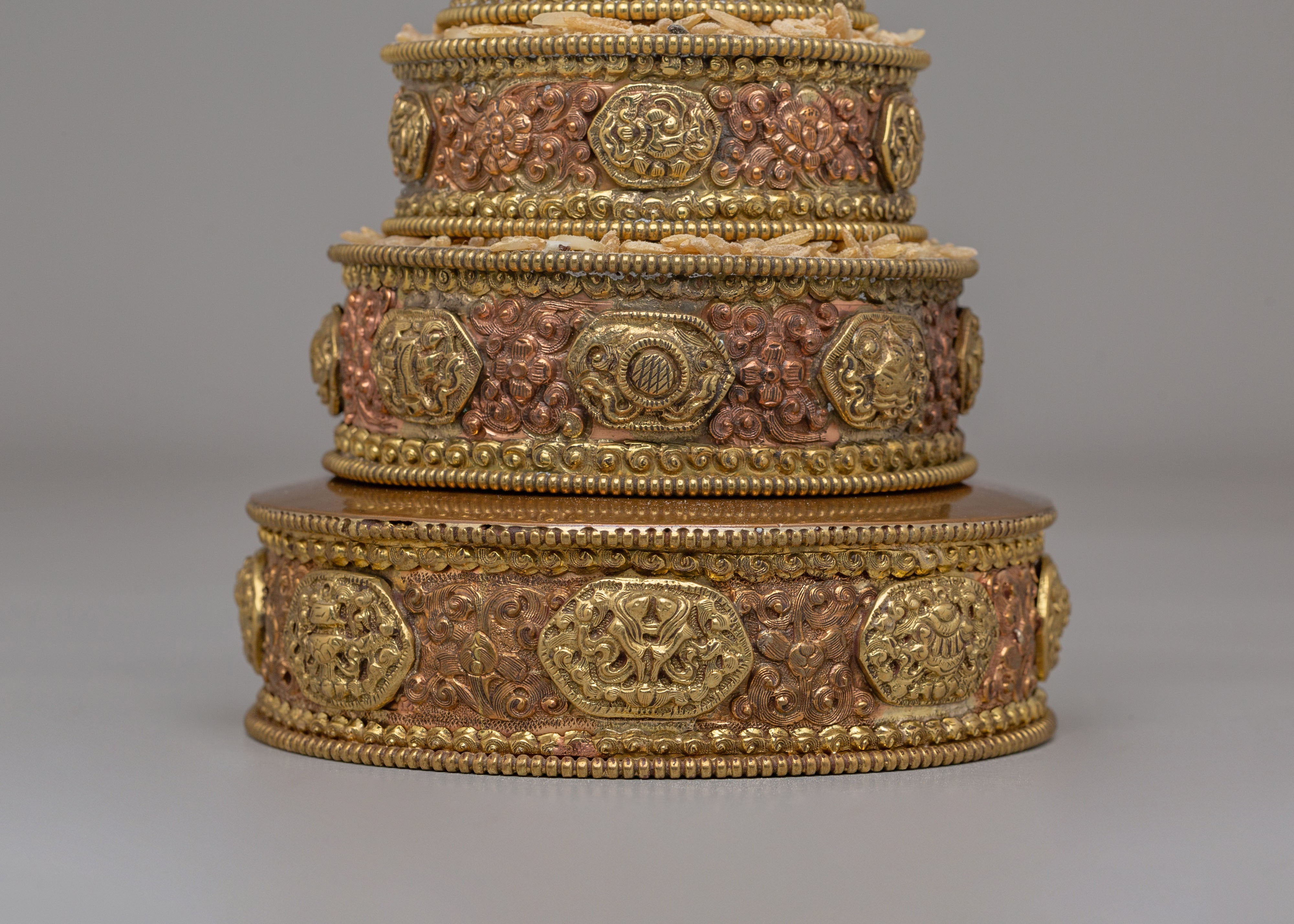 Vajrayana Mandala Offering for Ritual | Tibetan Ritual Altar Set