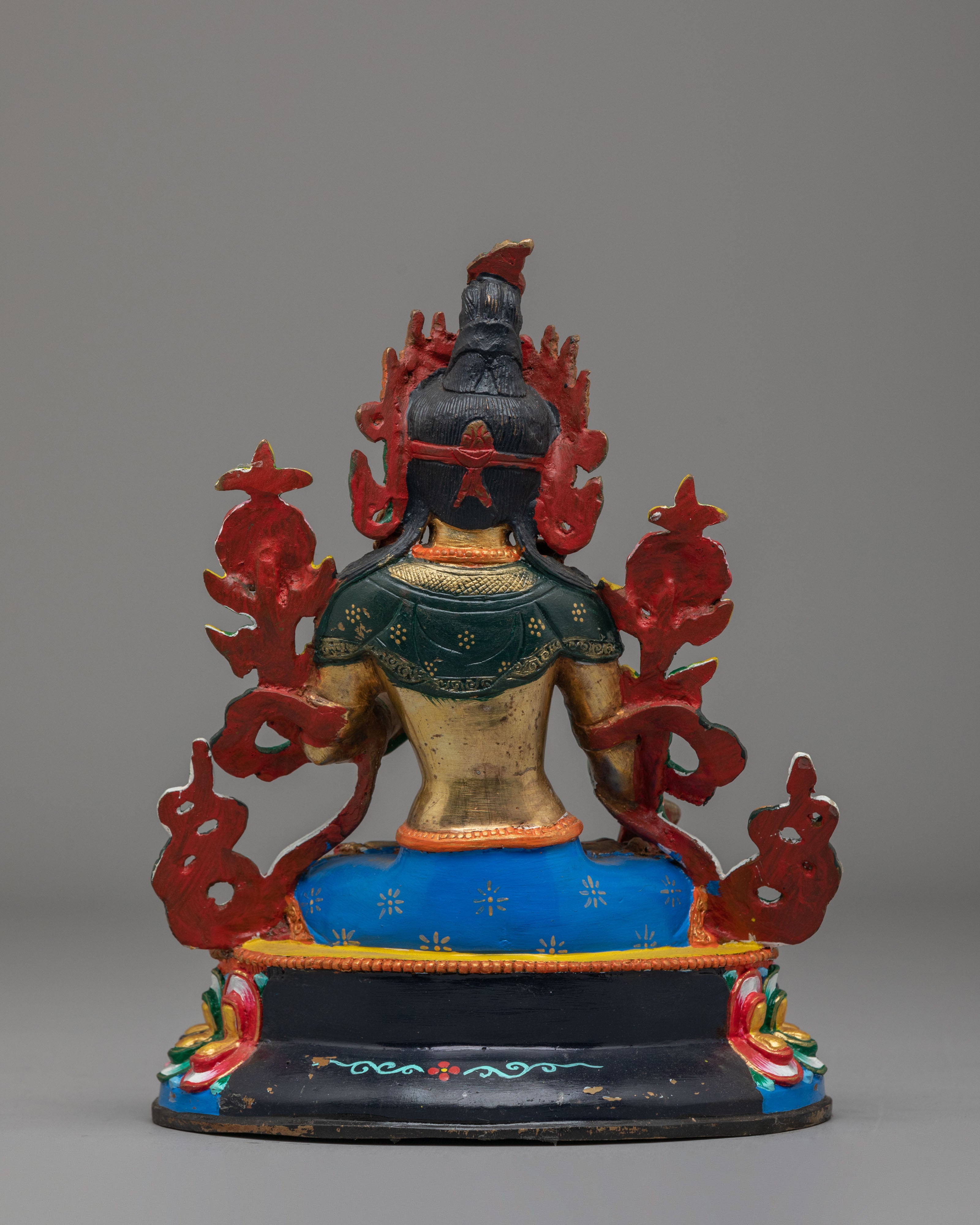 White Tara Buddhist Sculpture | Himalayan Spiritual Home Decor