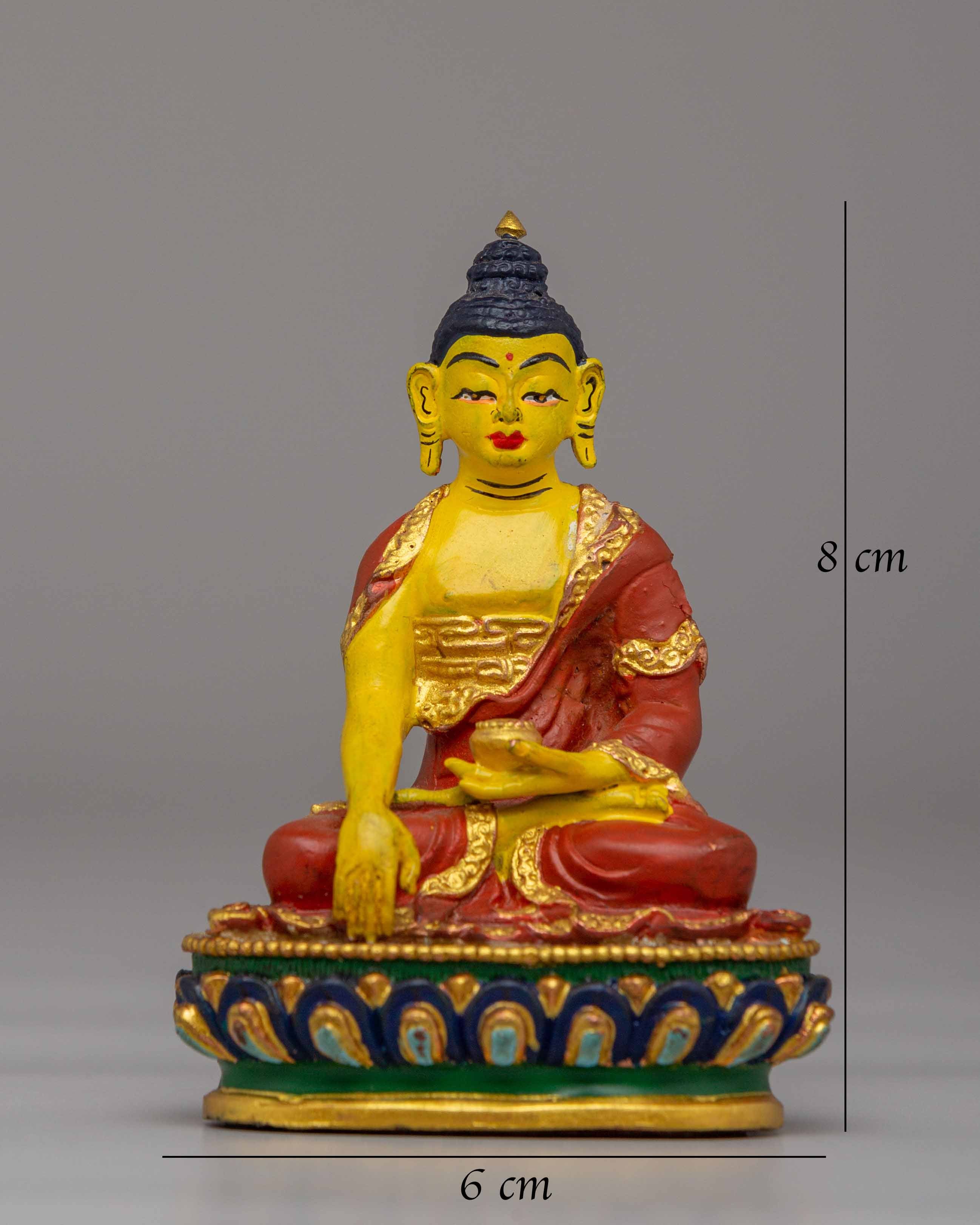 Handmade Shakyamuni Buddha Deity Statue | Traditional Artwork