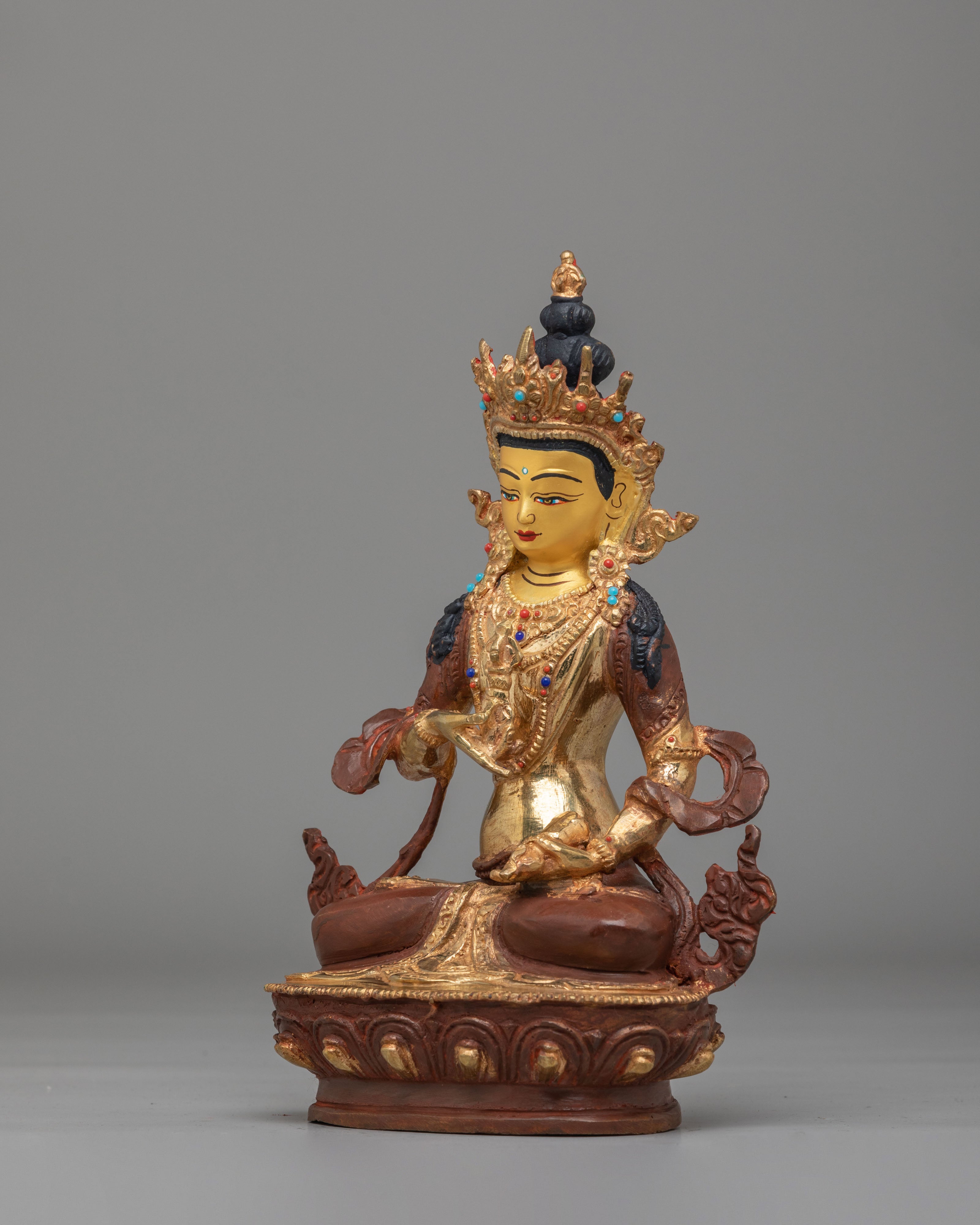 Vajrayana Vajrasattva Meditation Statue | Buddhist Purification Deity