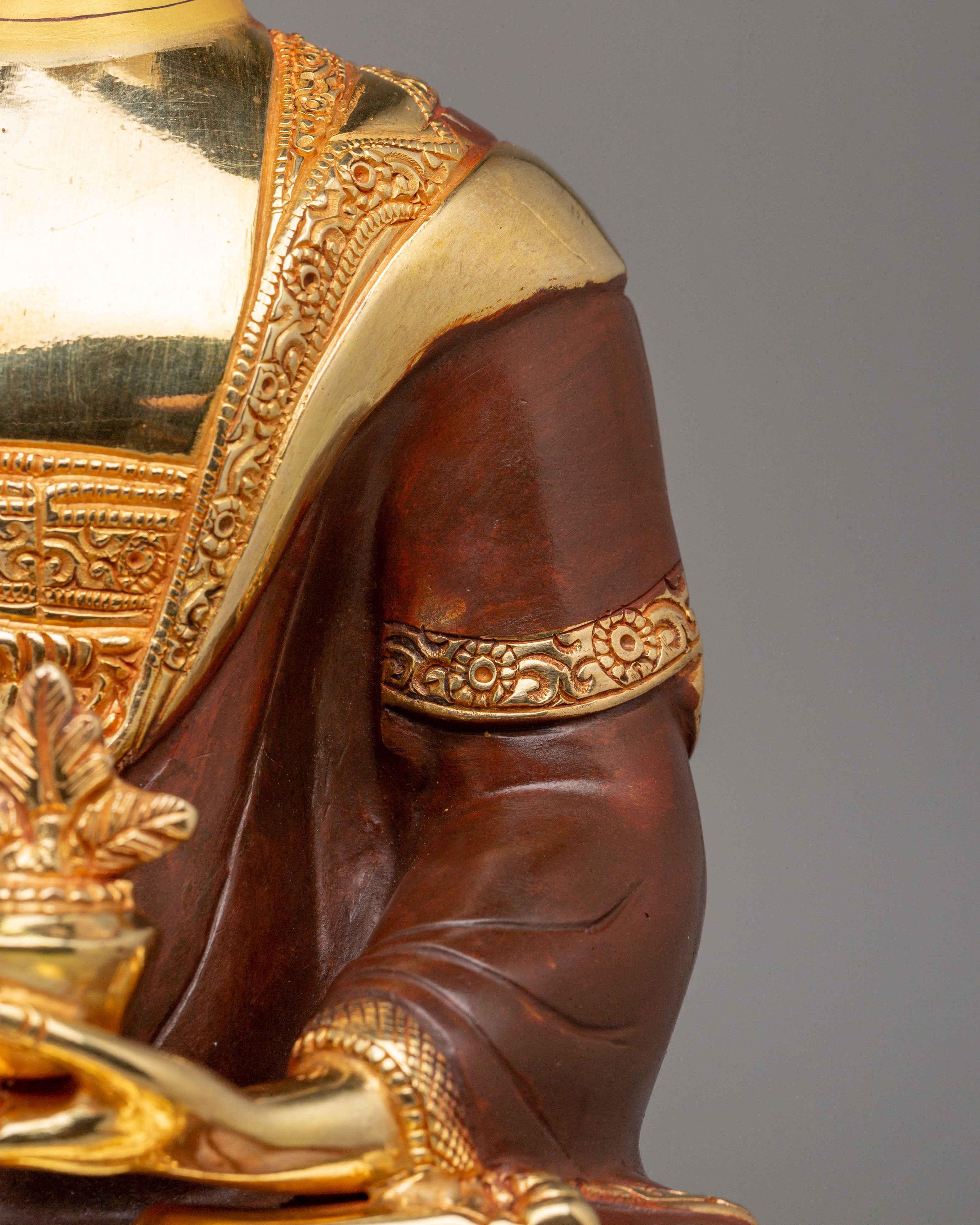 Bhaisajyaguru Healing Buddha Figurine | Tibetan Medicine Buddha Sculpture