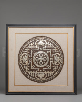 Traditional Altar Mandala Wall Hanging 