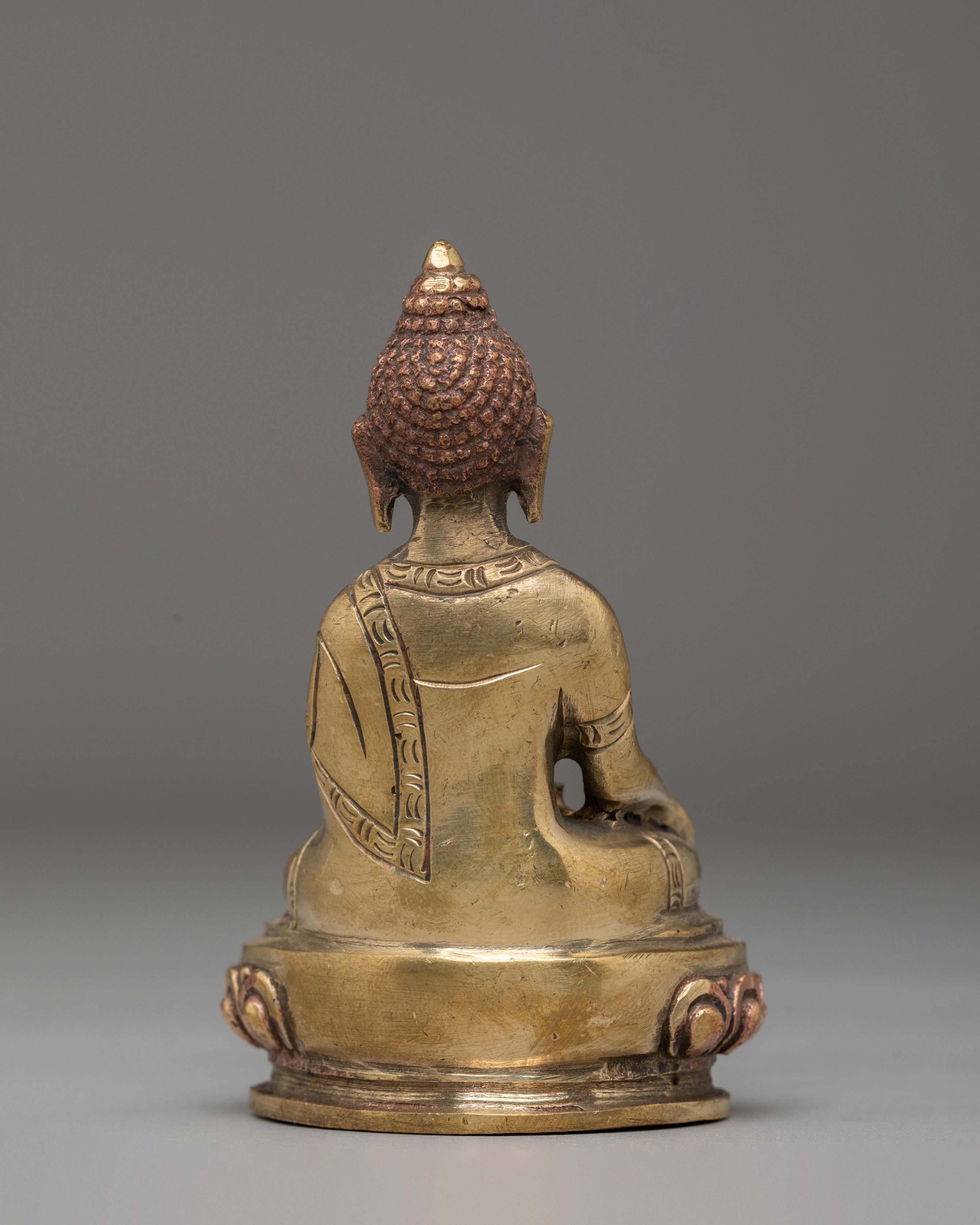 Handcrafted Buddhist Ratnasambhava Statue | Tibetan Deity of Wealth