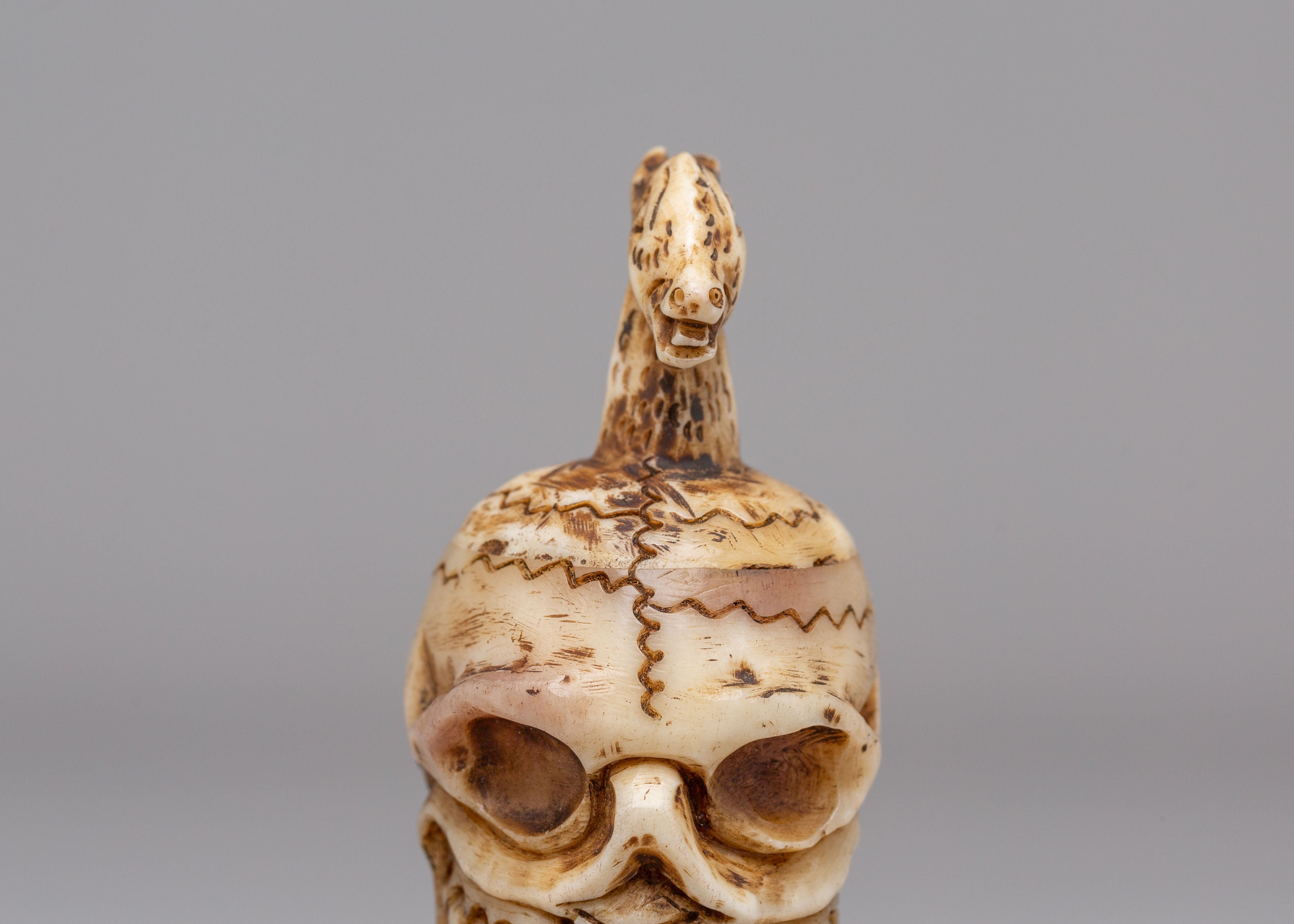 Tibetan Decorative Skull | Authentic Himalayan Craft