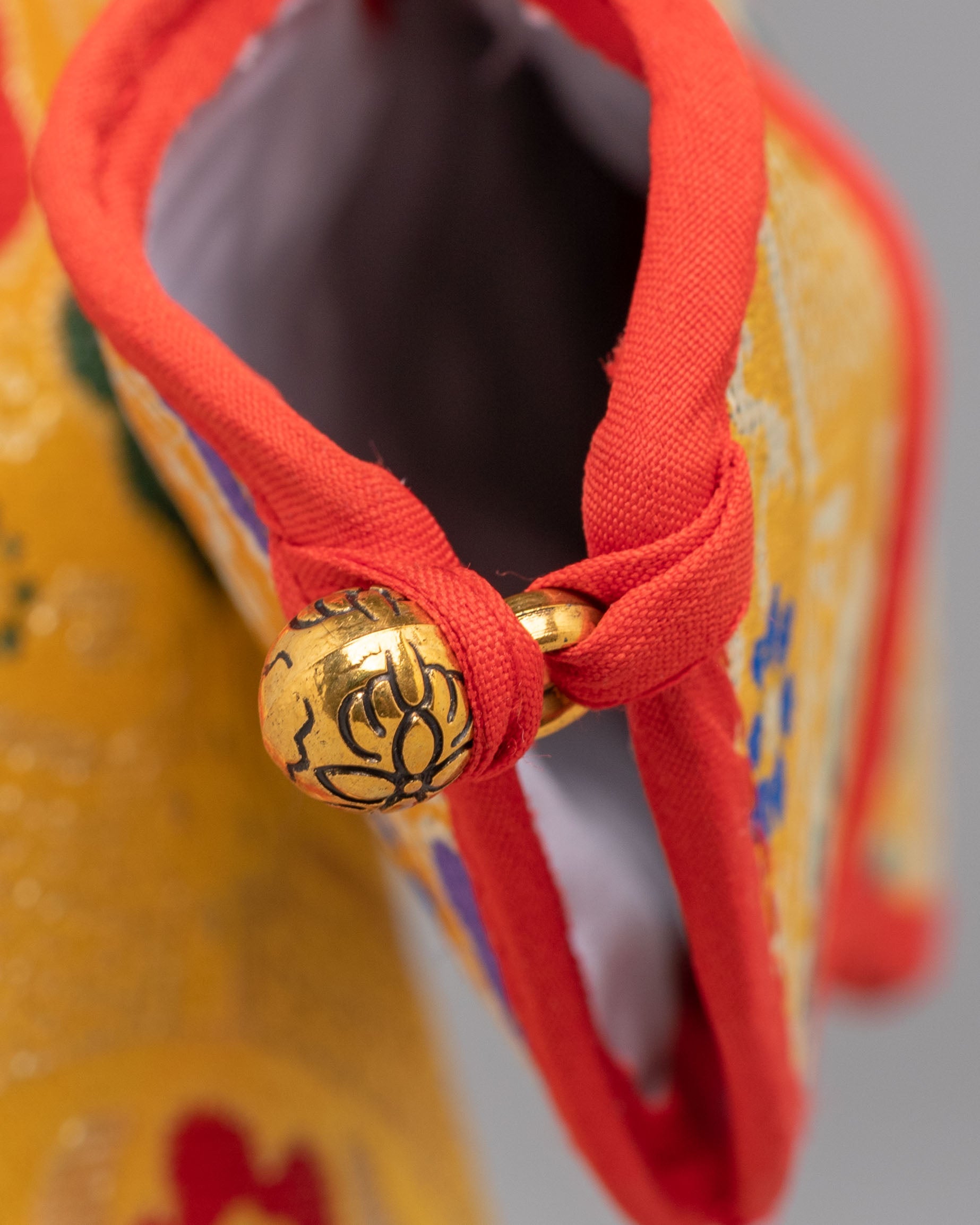 Handcrafted Tibetan Vajra & Bell Cover | Spiritual Protection