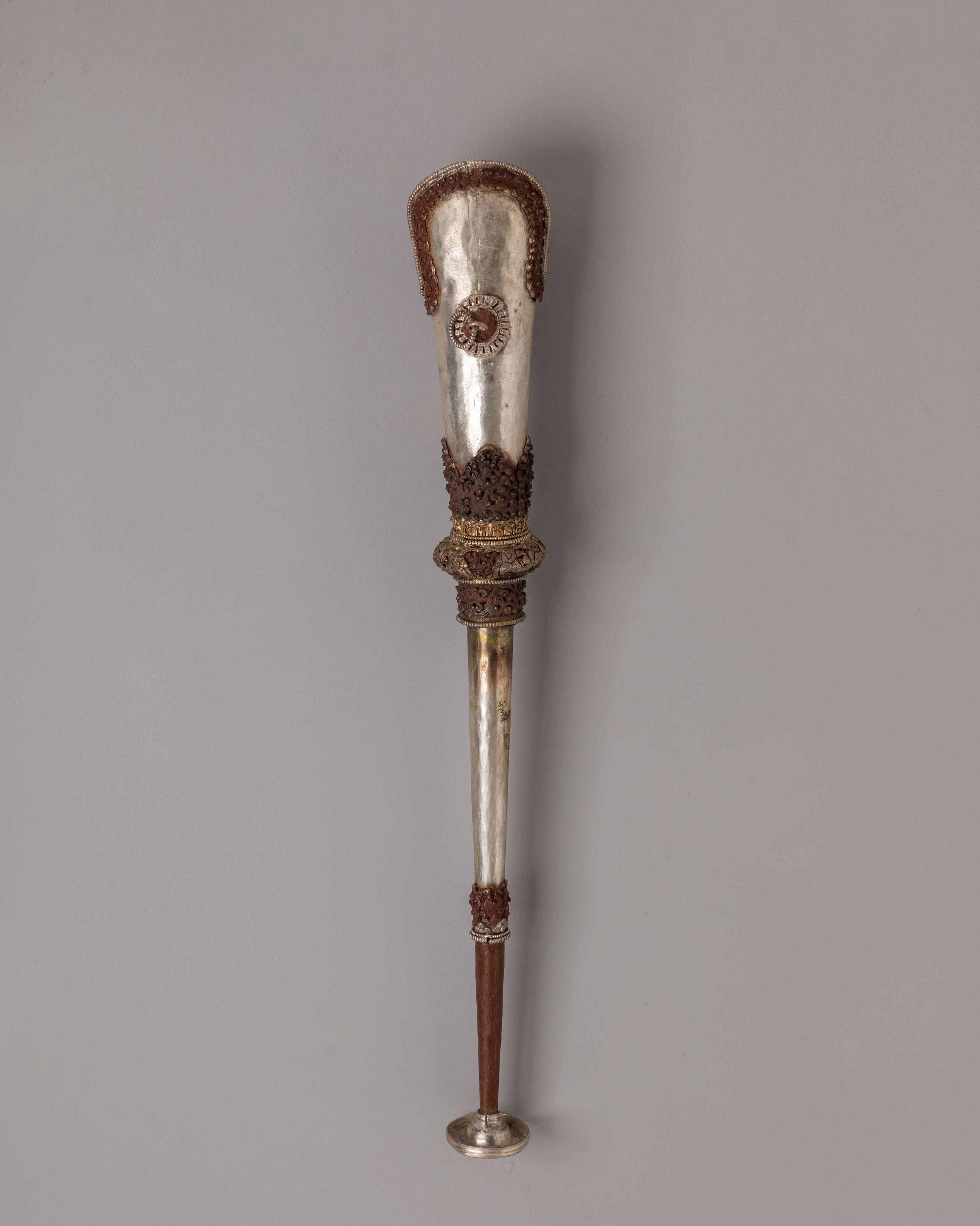 Handcrafted Kangling for Ritual | Tibetan Trumpet for Ceremonies