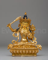 handcrafted-manjushri-buddhist-statue