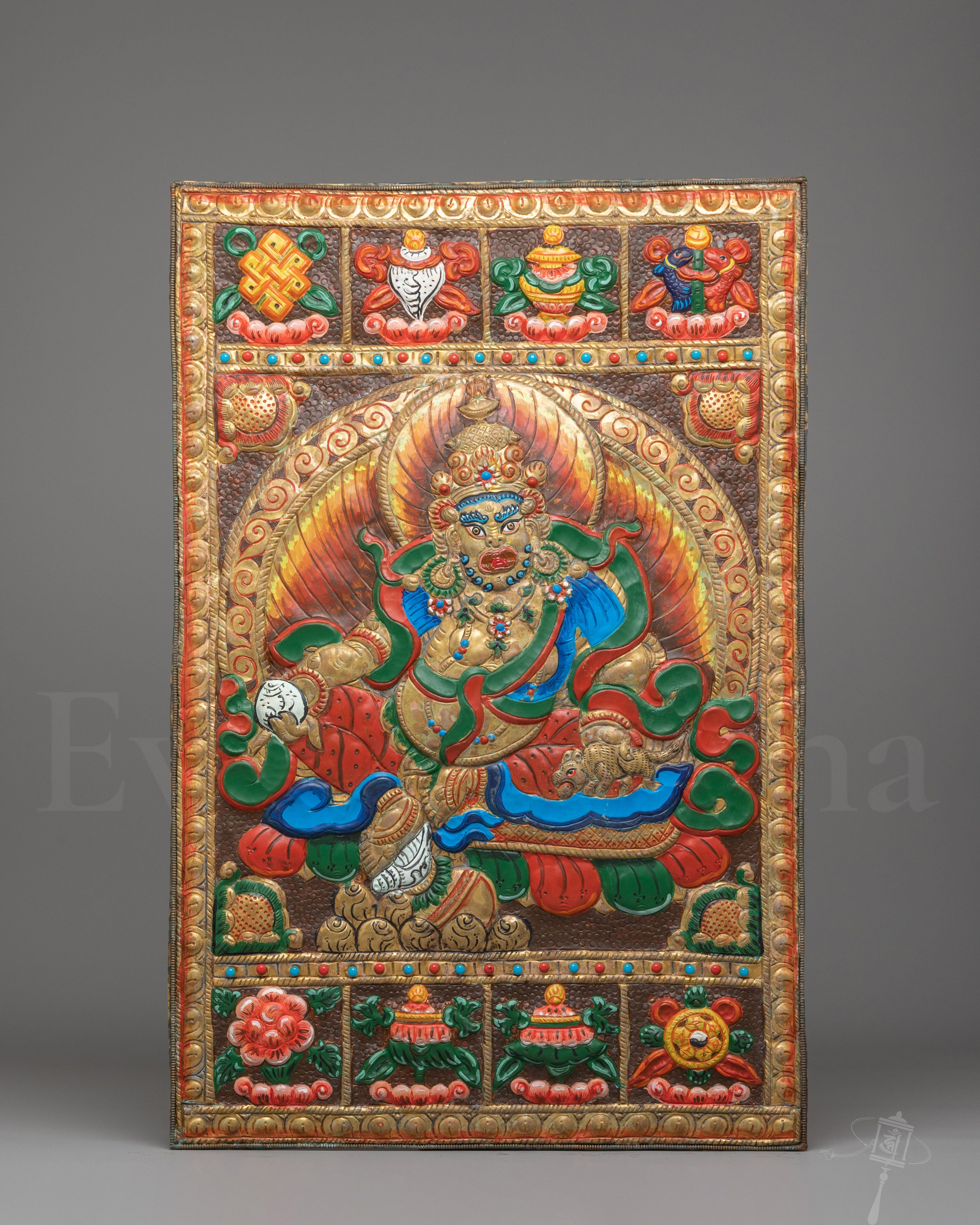 Traditional Dzambhala Wall Hanging