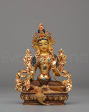 Green Tara Sacred Statue | Spiritual Decor