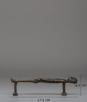 Handcrafted Door Handle | Traditional Brass Design