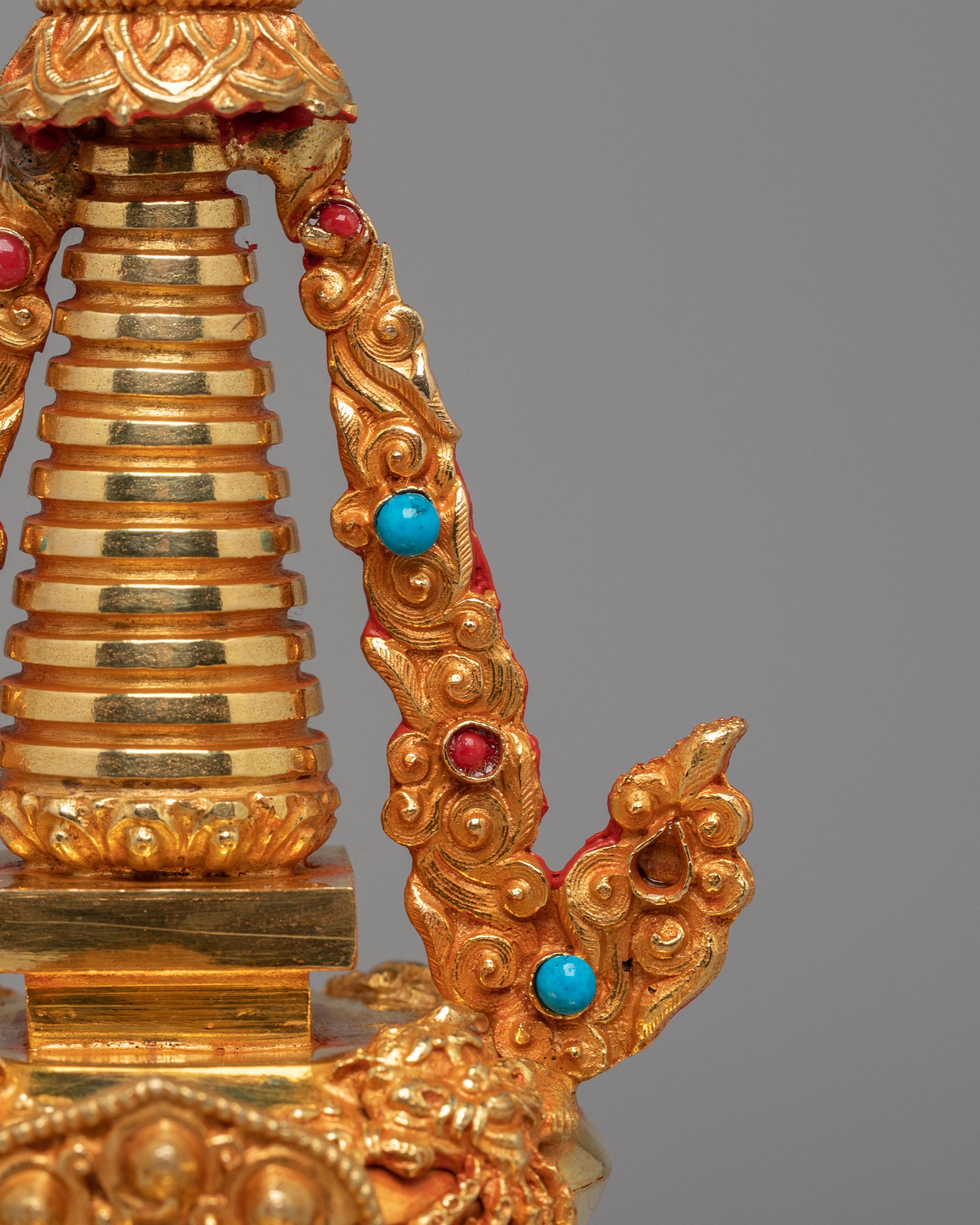 Handmade Stupa of Complete Victory | Symbol of Enlightenment