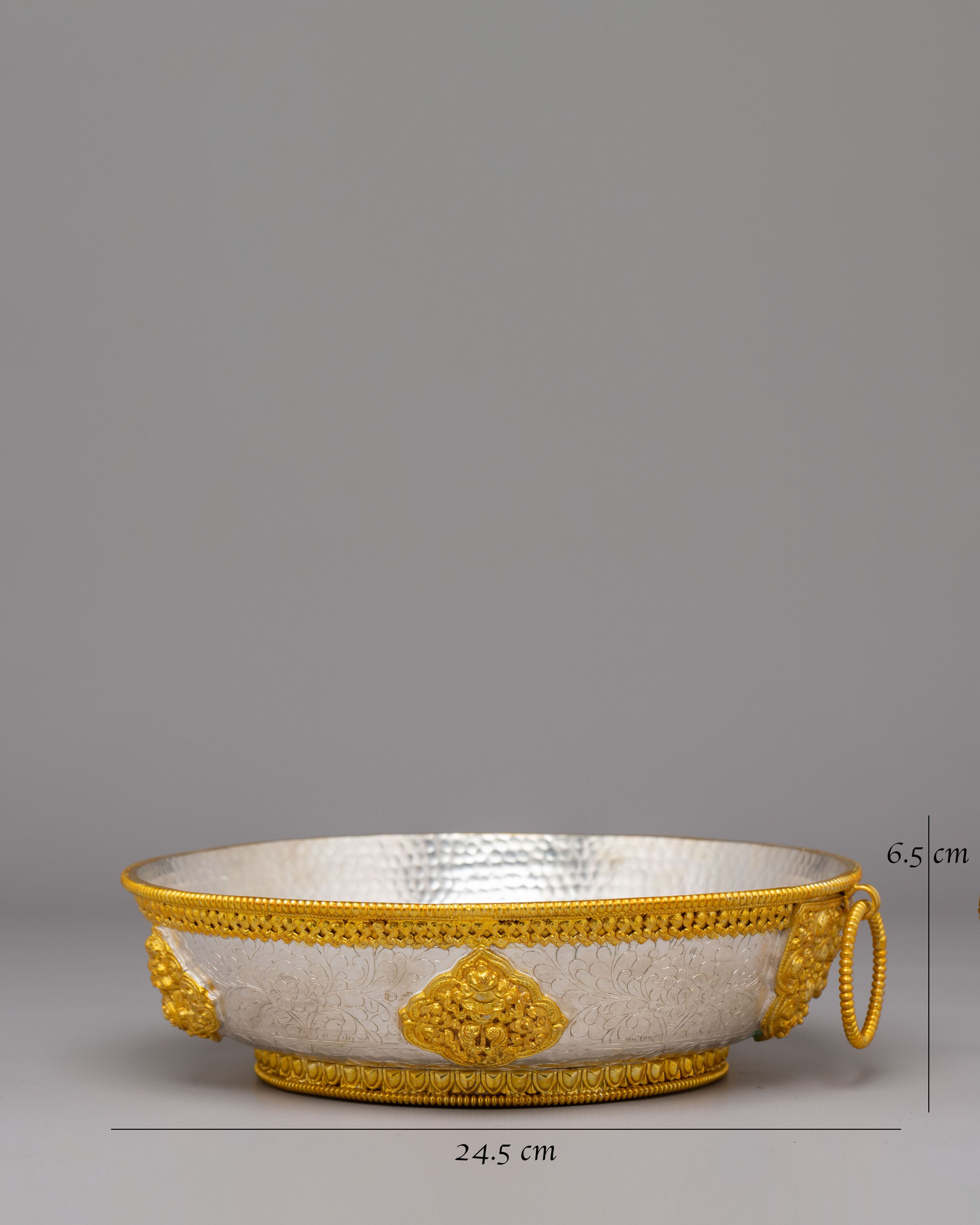 Buddhist Water Offering Set | Spiritual Tibetan Decor