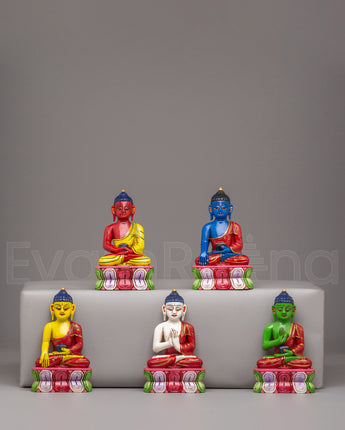  Five Buddha Set
