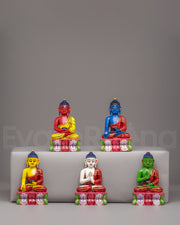  Five Buddha Set
