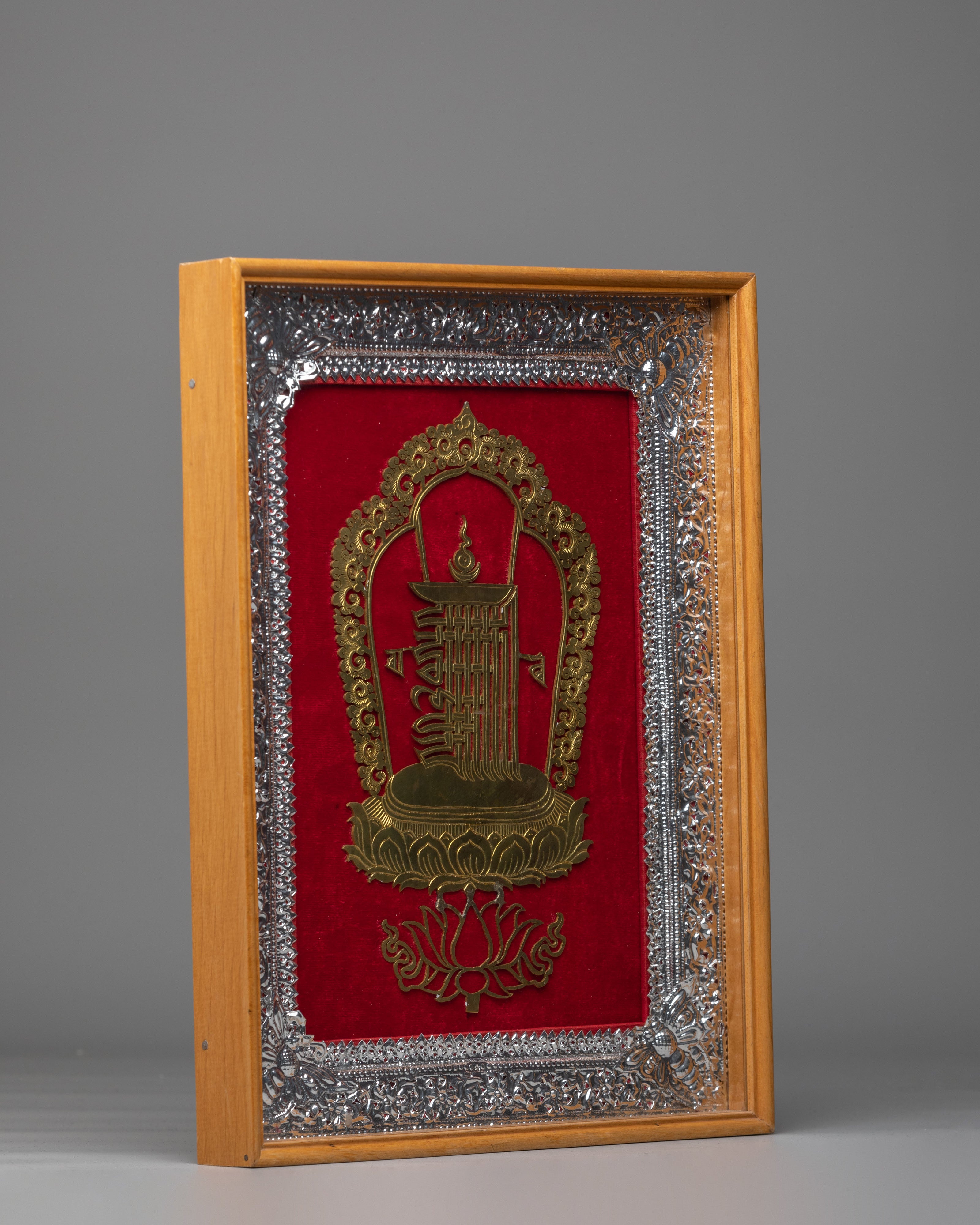 Kalachakra Emblem Wall Hanging | Kalachakra Symbol Art
