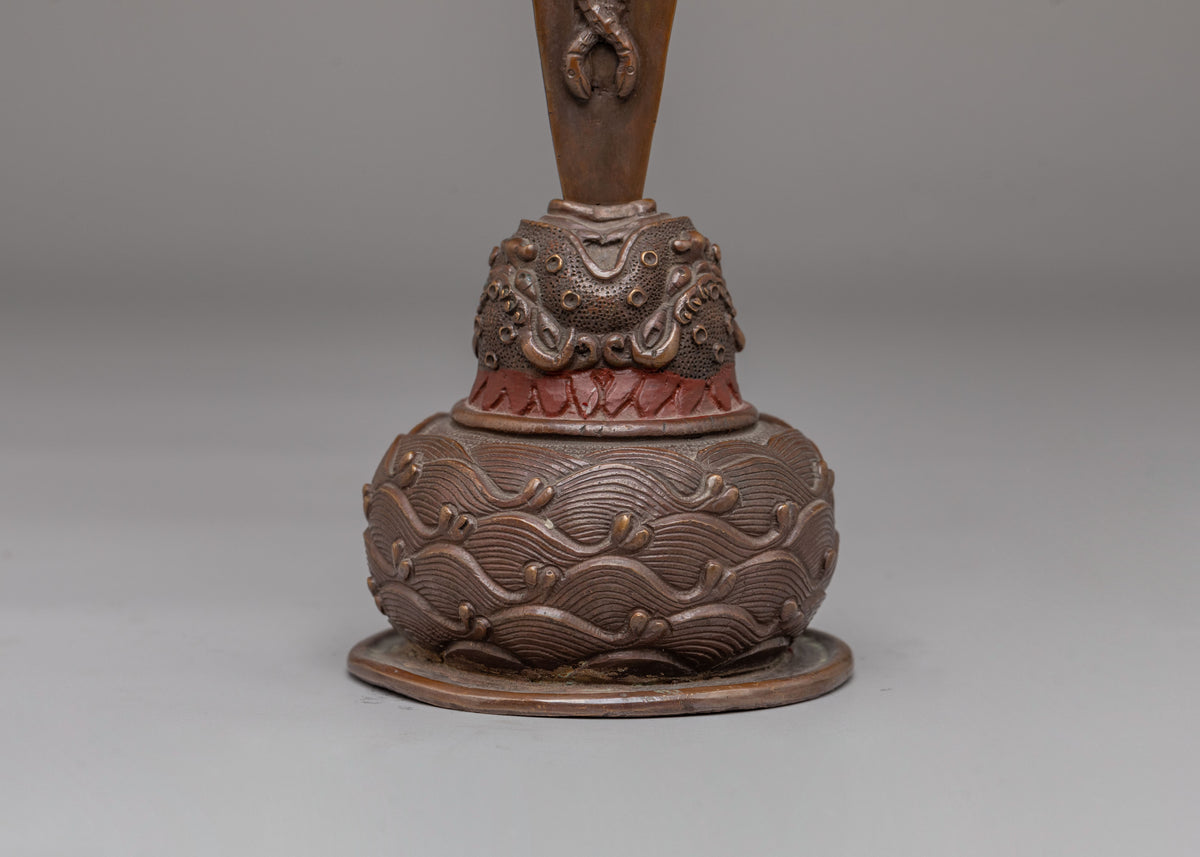 Himalayan Buddhist Ritual Phurba | Tibetan Dagger for Spiritual Protection