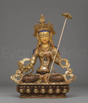 Handcrafted Dukar Copper Statue