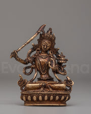 Manjushri Deity Statue