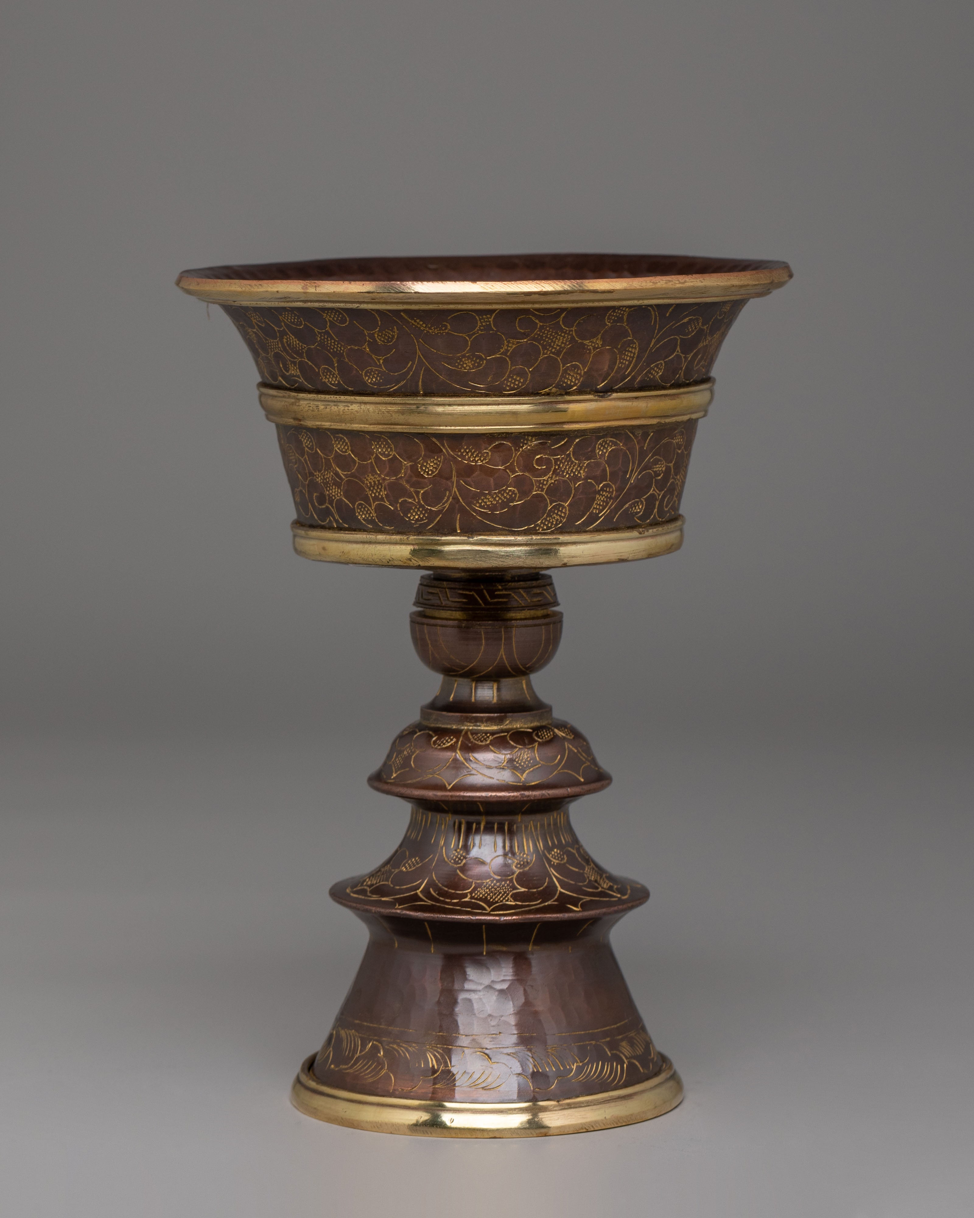 Handcrafted Butter Lamp For Buddhist Rituals | Meditation Offering Lamps