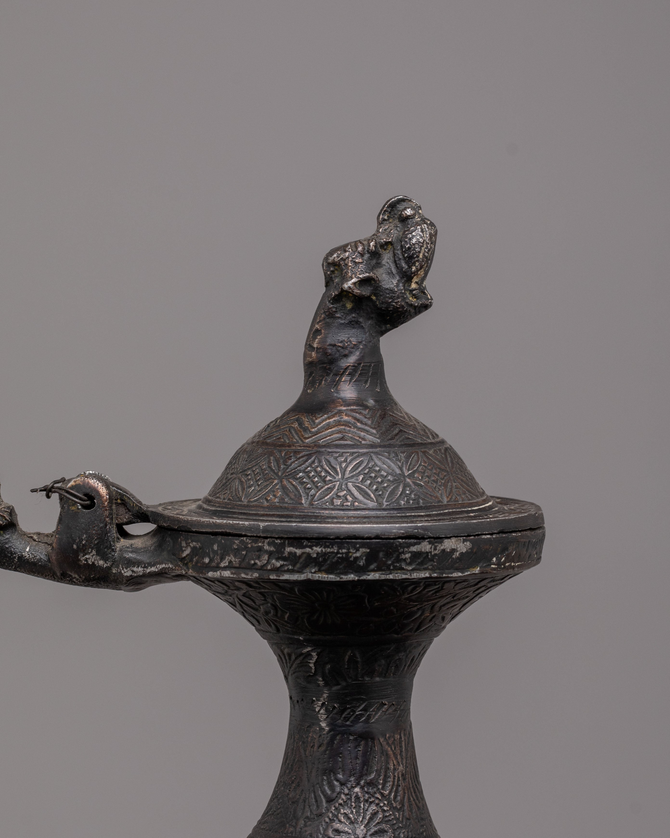Handmade Tea Pot for Decor | Traditional Tibetan Pot