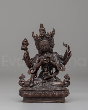 Handmade Namgyalma Deity Statue
