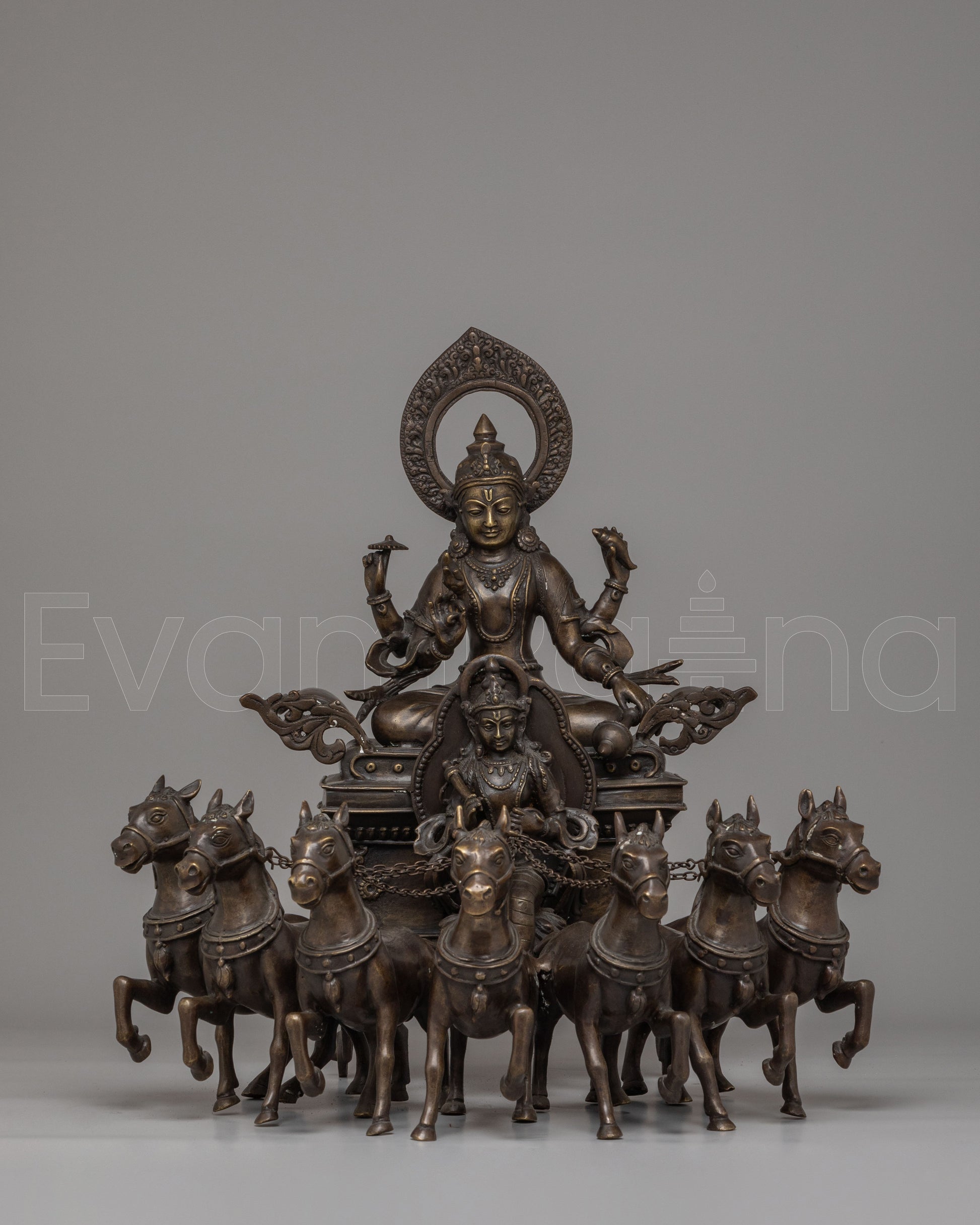 Traditional Surya Narayan Statue