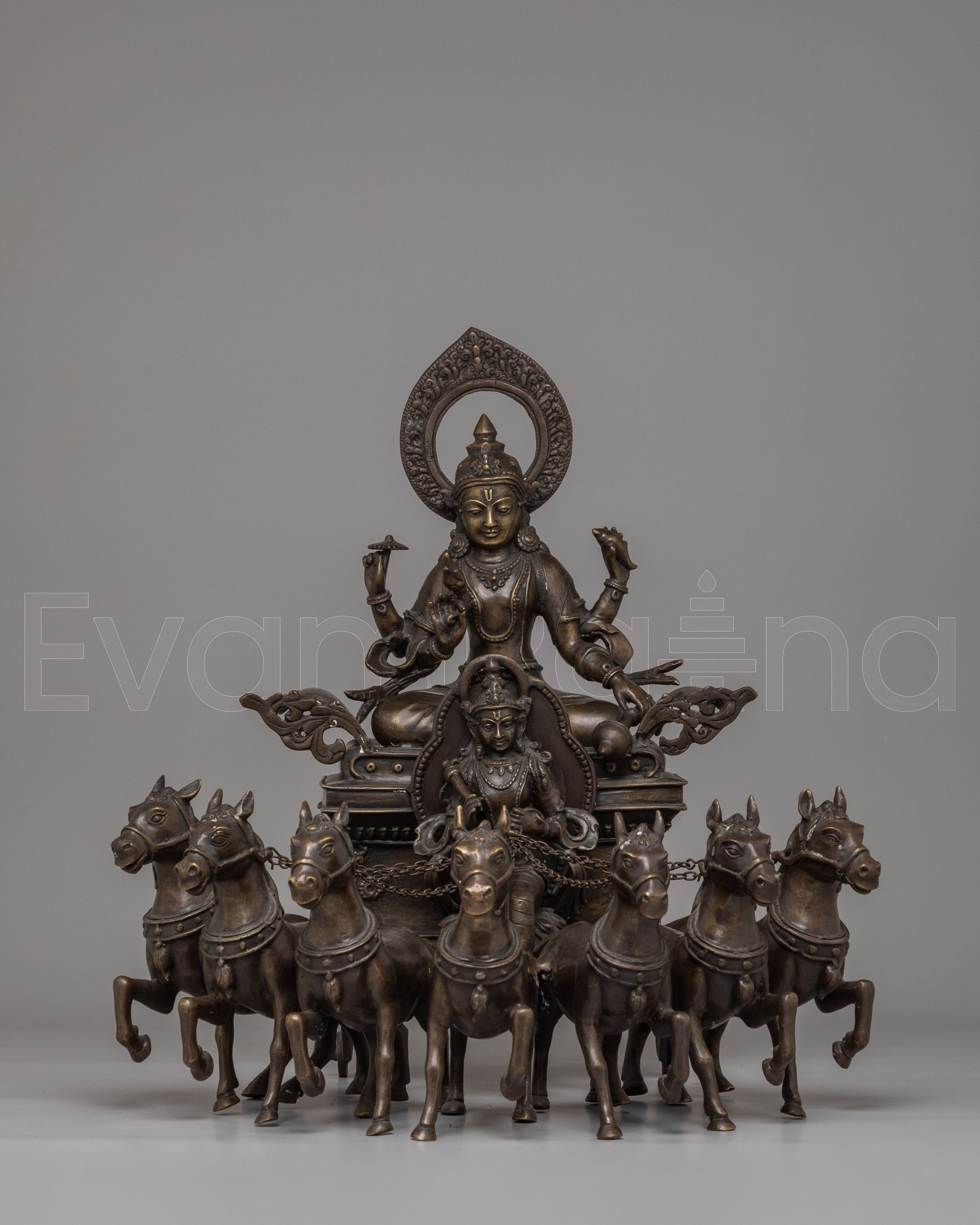 Traditional Surya Narayan Statue