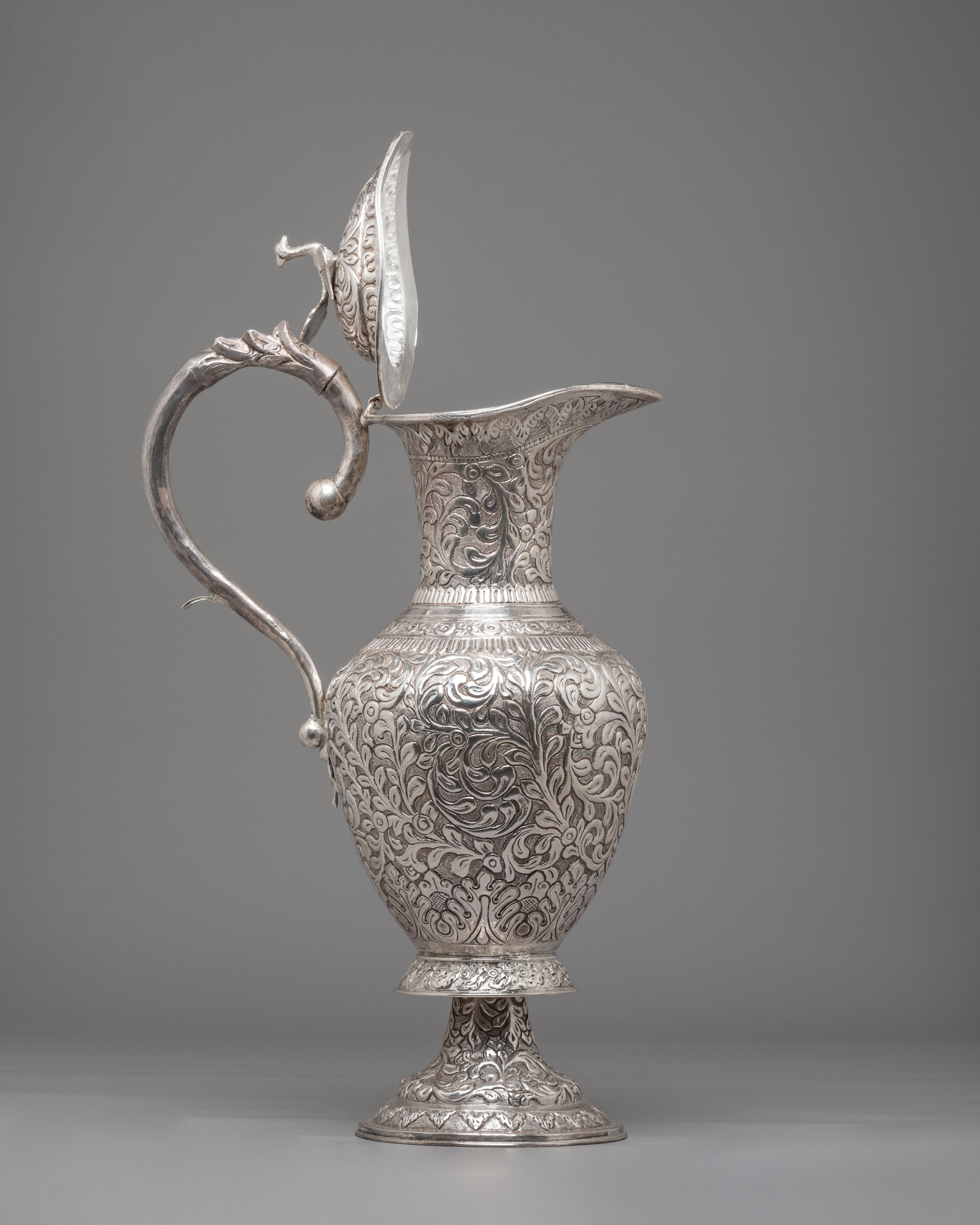 Pure Silver Decorative Jug  | Spiritual Home Decor