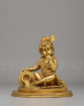 Divine Little Krishna Figurine
