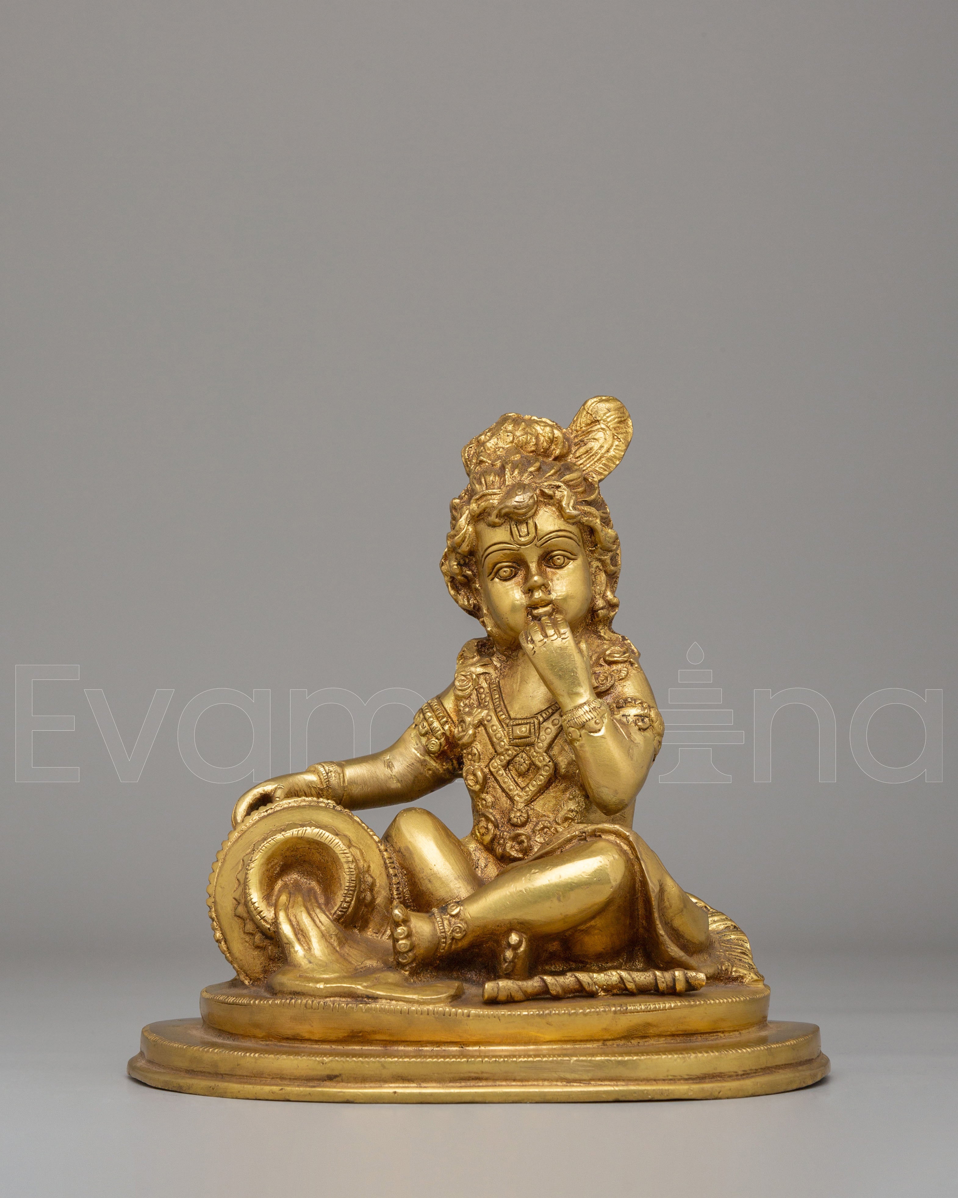 Divine Little Krishna Figurine
