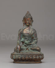 Tibetan Antique Shakyamuni Buddha Statue
