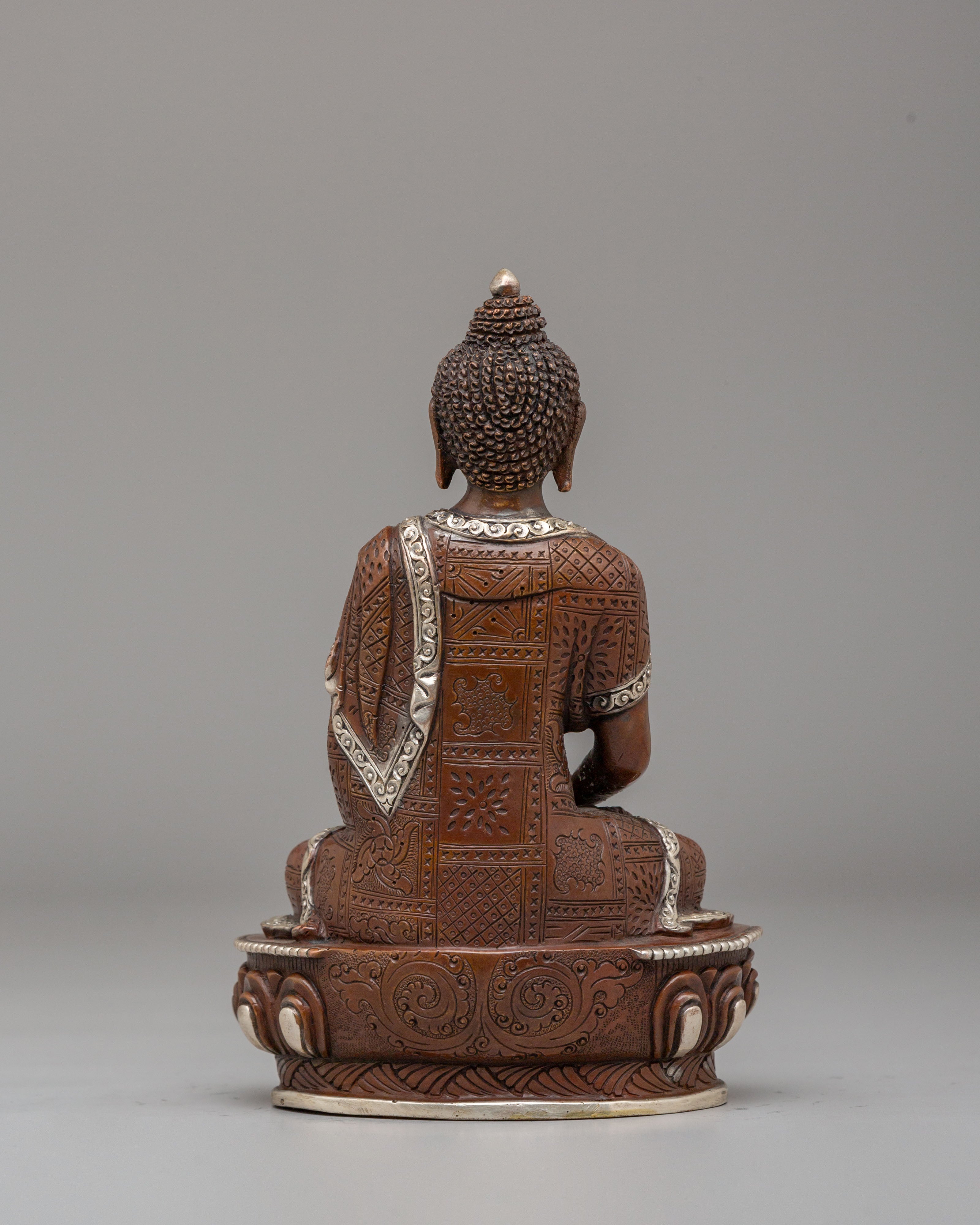 Pure Land Amitabha Buddha Deity Statue | Traditional Tibetan Artwork
