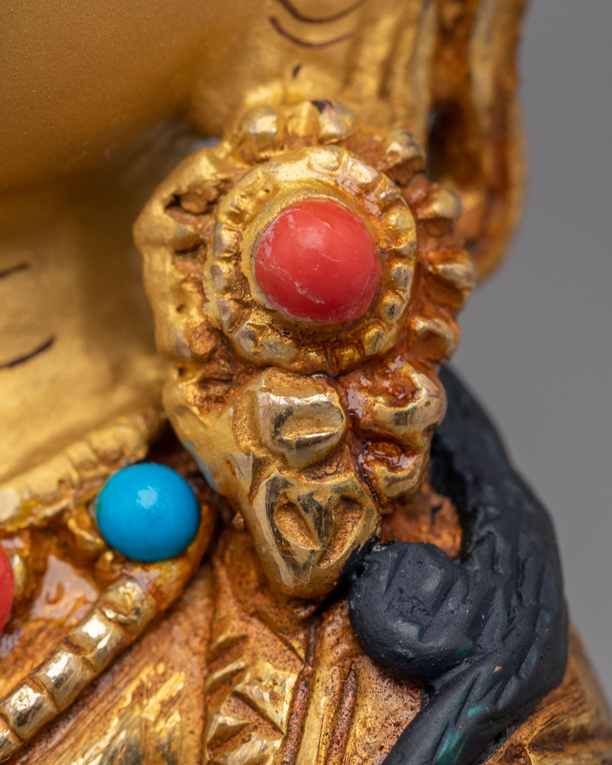 Tibetan Vajrasattva Statue for Purification | Handcrafted Buddhist Sculpture