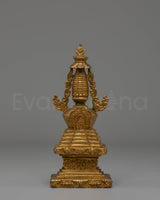 Copper Stupa For Ritual Use