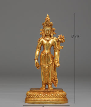 Handcrafted Lokeshwor Buddhist Statue | Divine Figure for Spiritual Decor