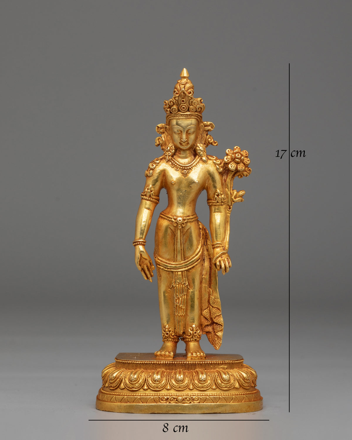 Handcrafted Lokeshwor Buddhist Statue | Divine Figure for Spiritual Decor