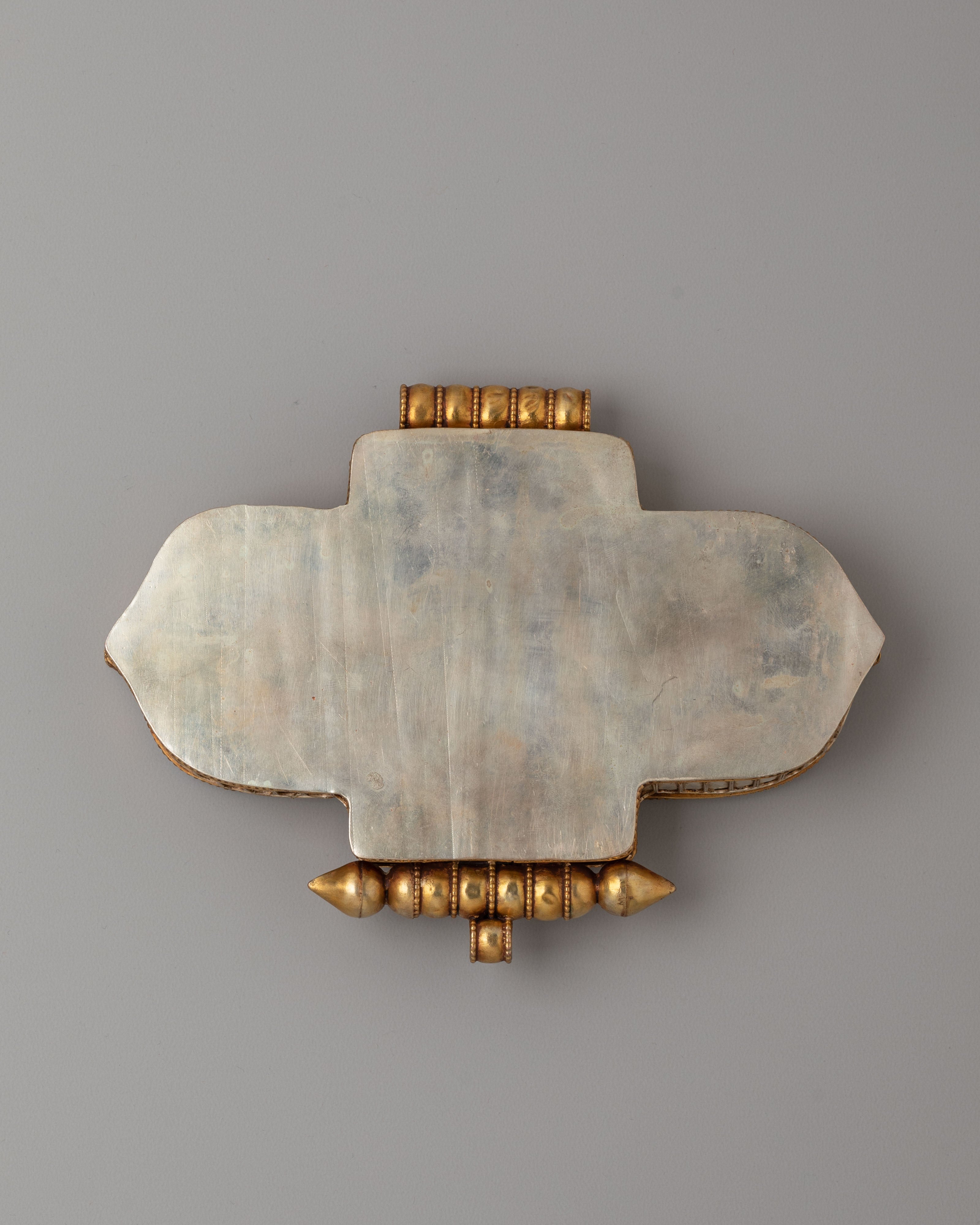 Himalayan Ghau Box Amulet | Spiritual Copper Box for Sacred Items