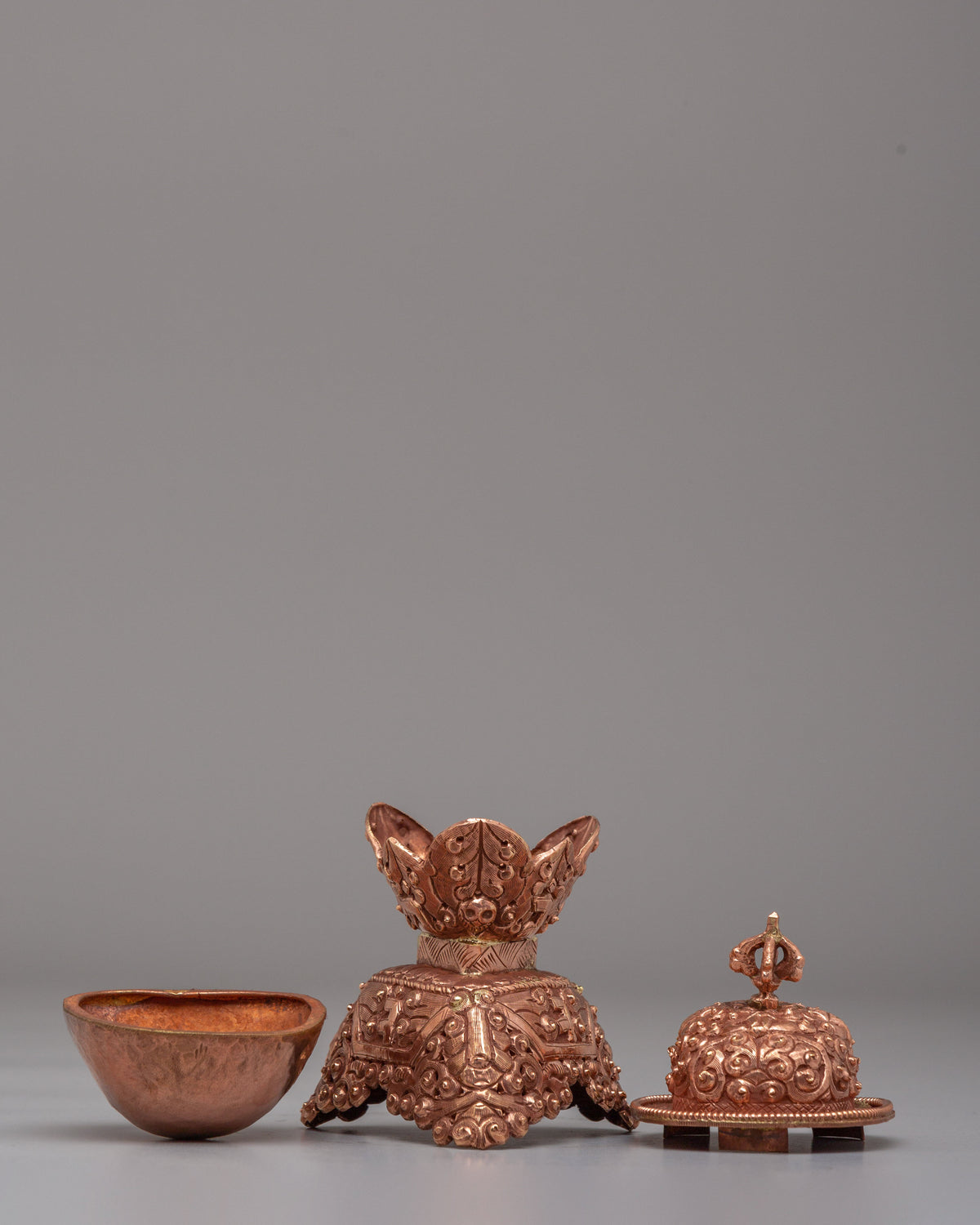 Vajrayana Ritual Kapala | Sacred Offering Vessel for Tantric Practices